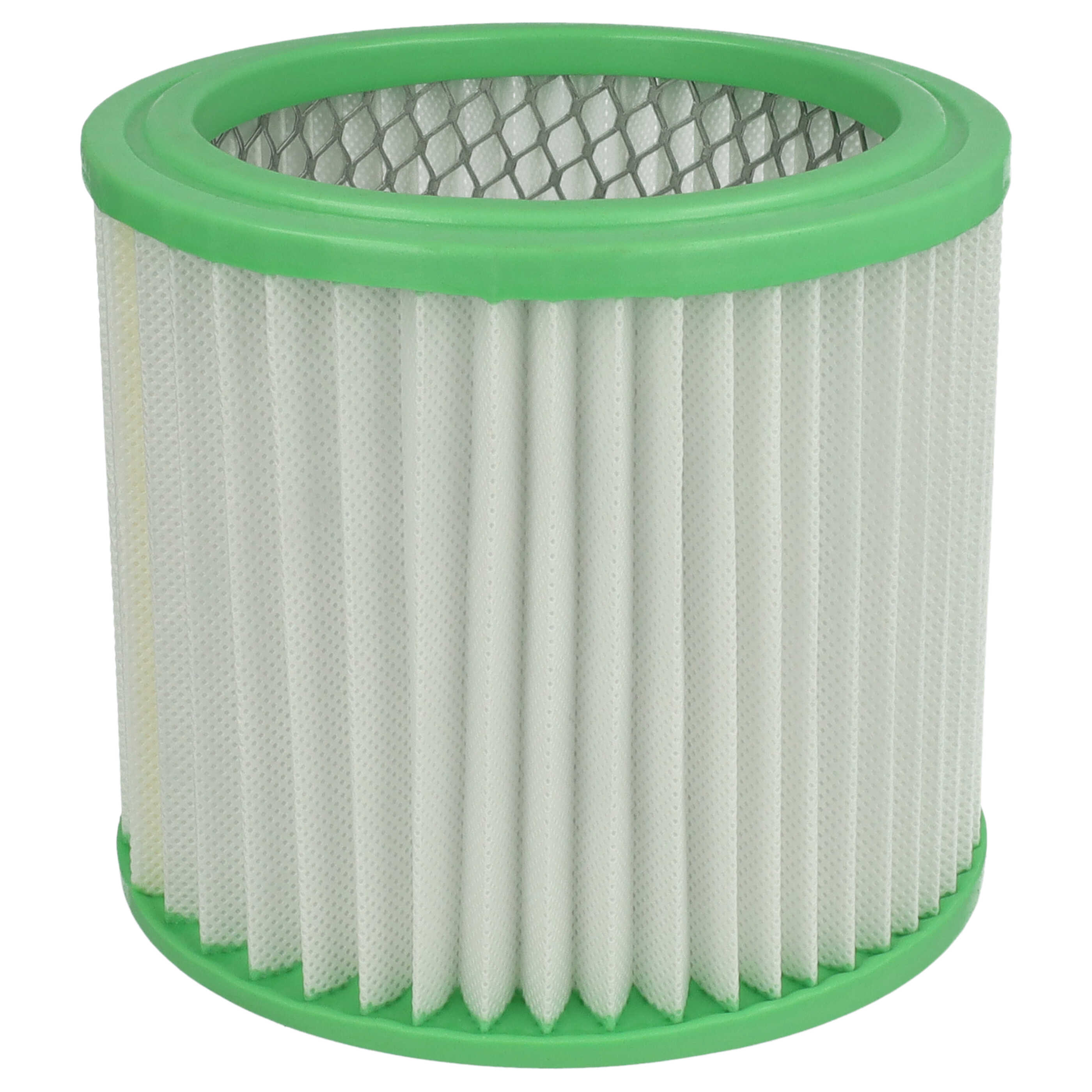 Filtro reemplaza Einhell AFF 18, 235163001013 para aspiradora chimeneas filtro plisado, blanco / verde
