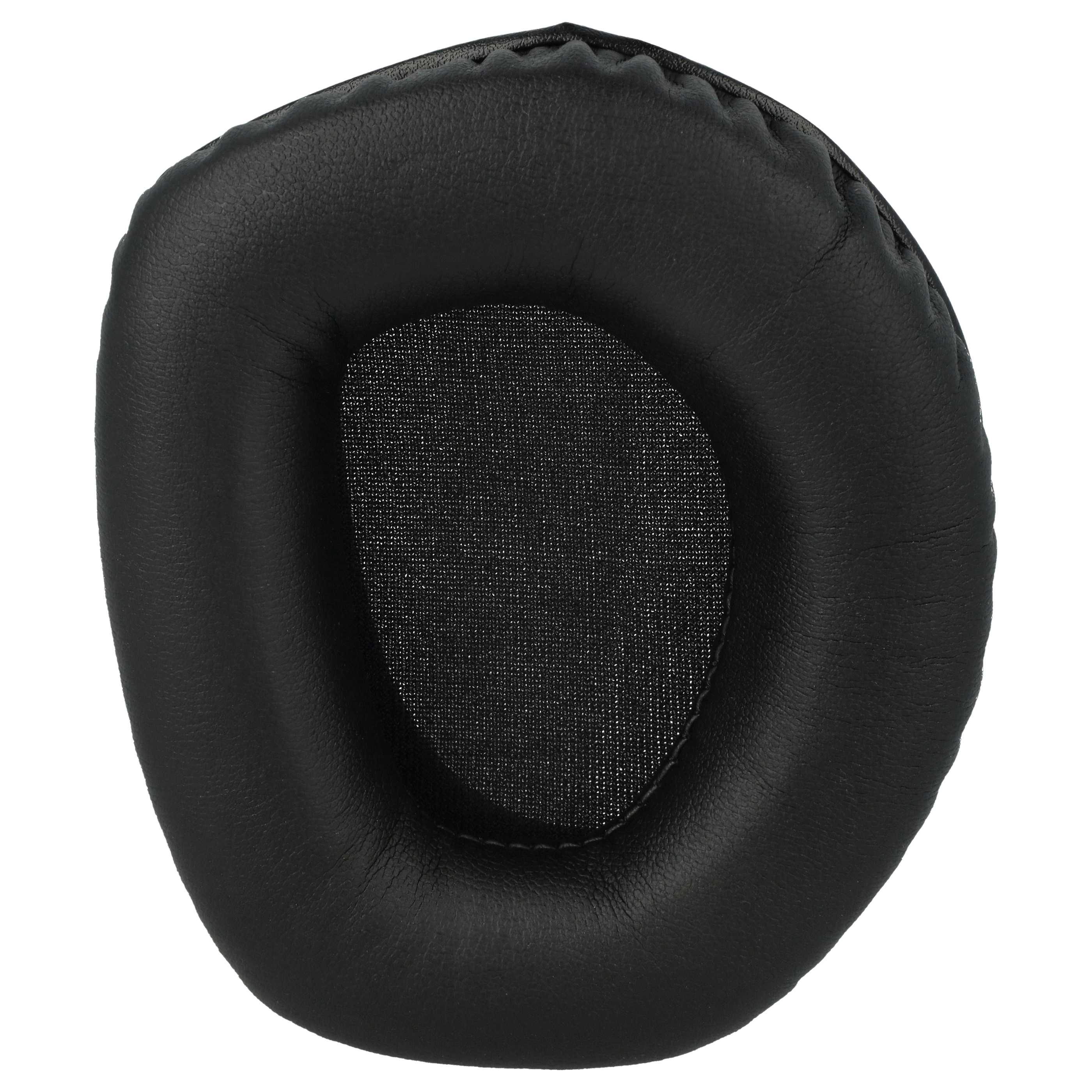 2x Ear Pads replaces Sennheiser 562591, 562592, 562593 - foam / synthetic leather, 25 mm thick