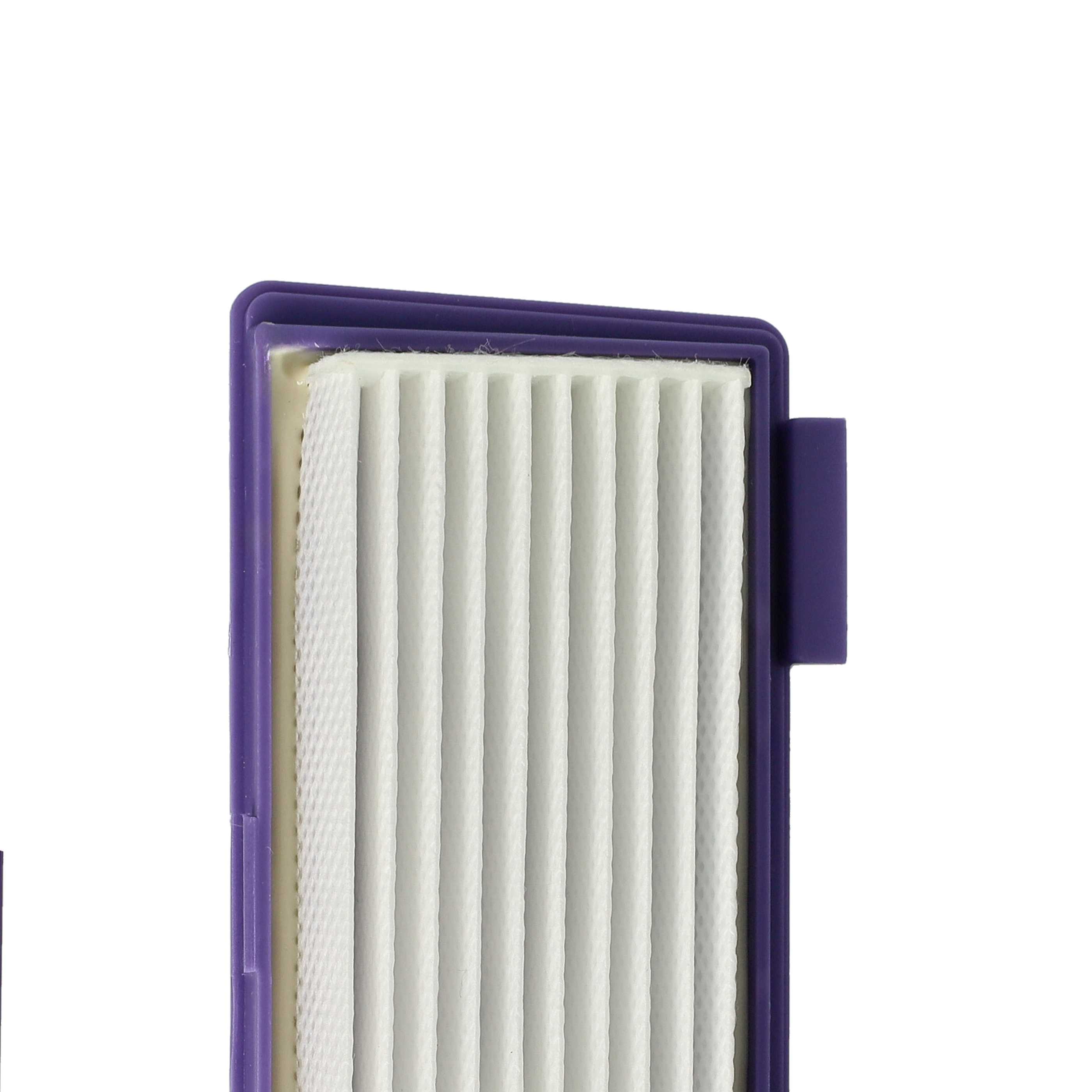 3x Filtro per aspirapolvere Neato, Vorwerk XV Essential - filtro HEPA, lilla