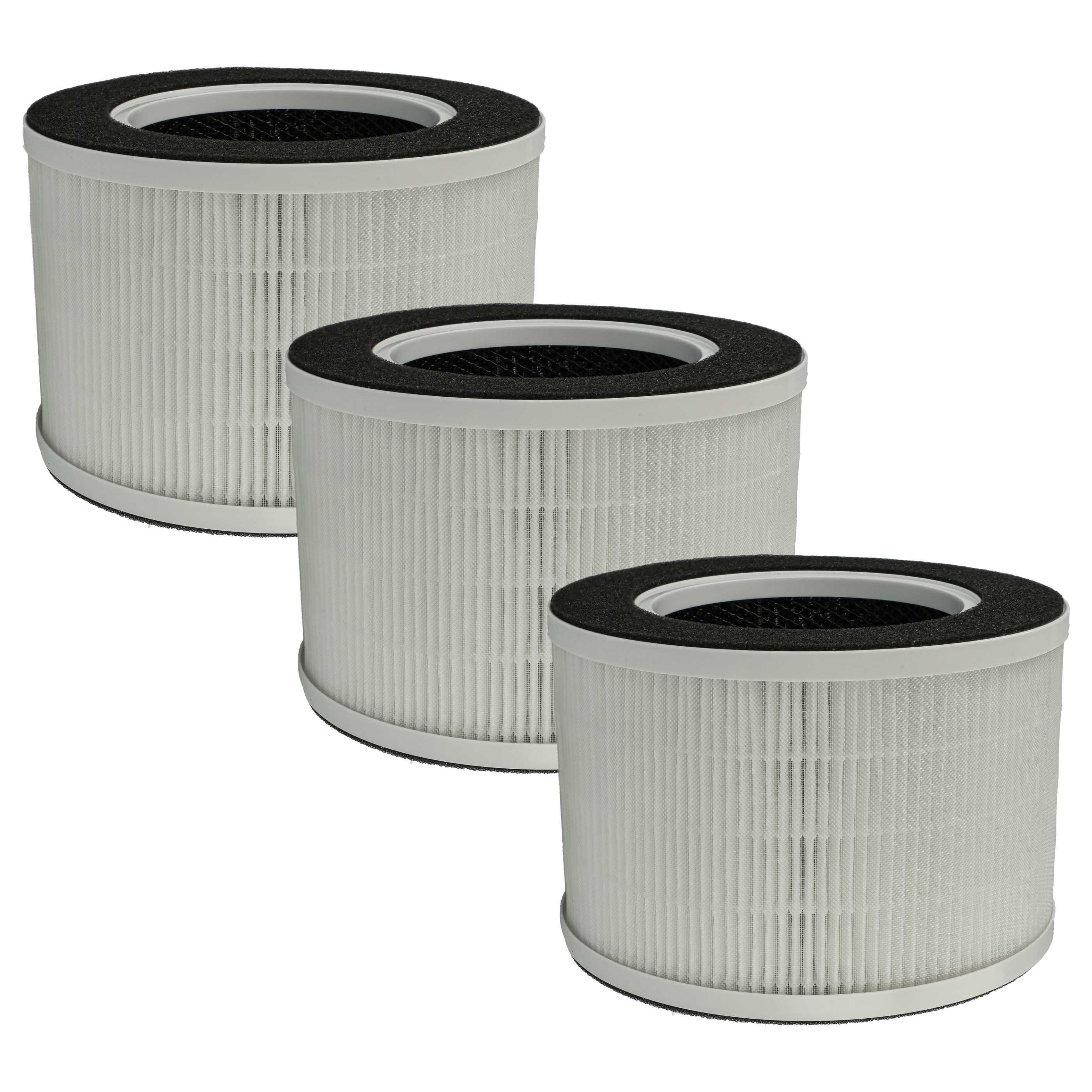3x Filter as Replacement for Medion 50065982 - Pre Filter + HEPA + Activated Carbon