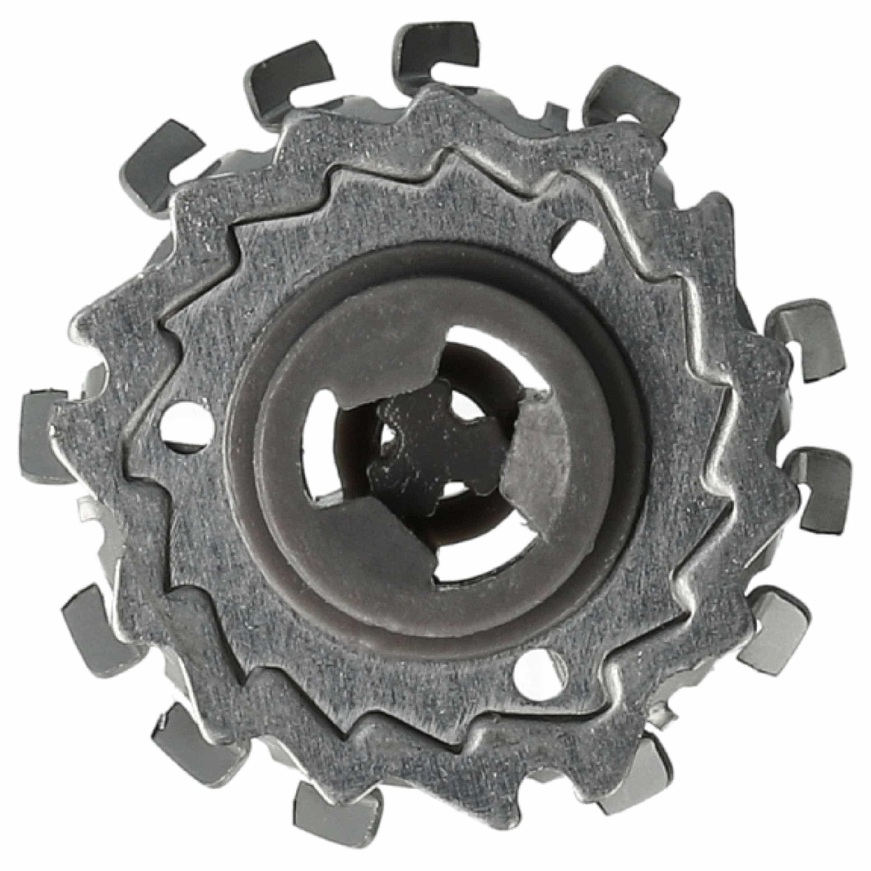 9x cabezales reemplaza Philips SH70/50, SH70/60, SH70, SH71, SH71/50 para afeitadoras Philips - plata