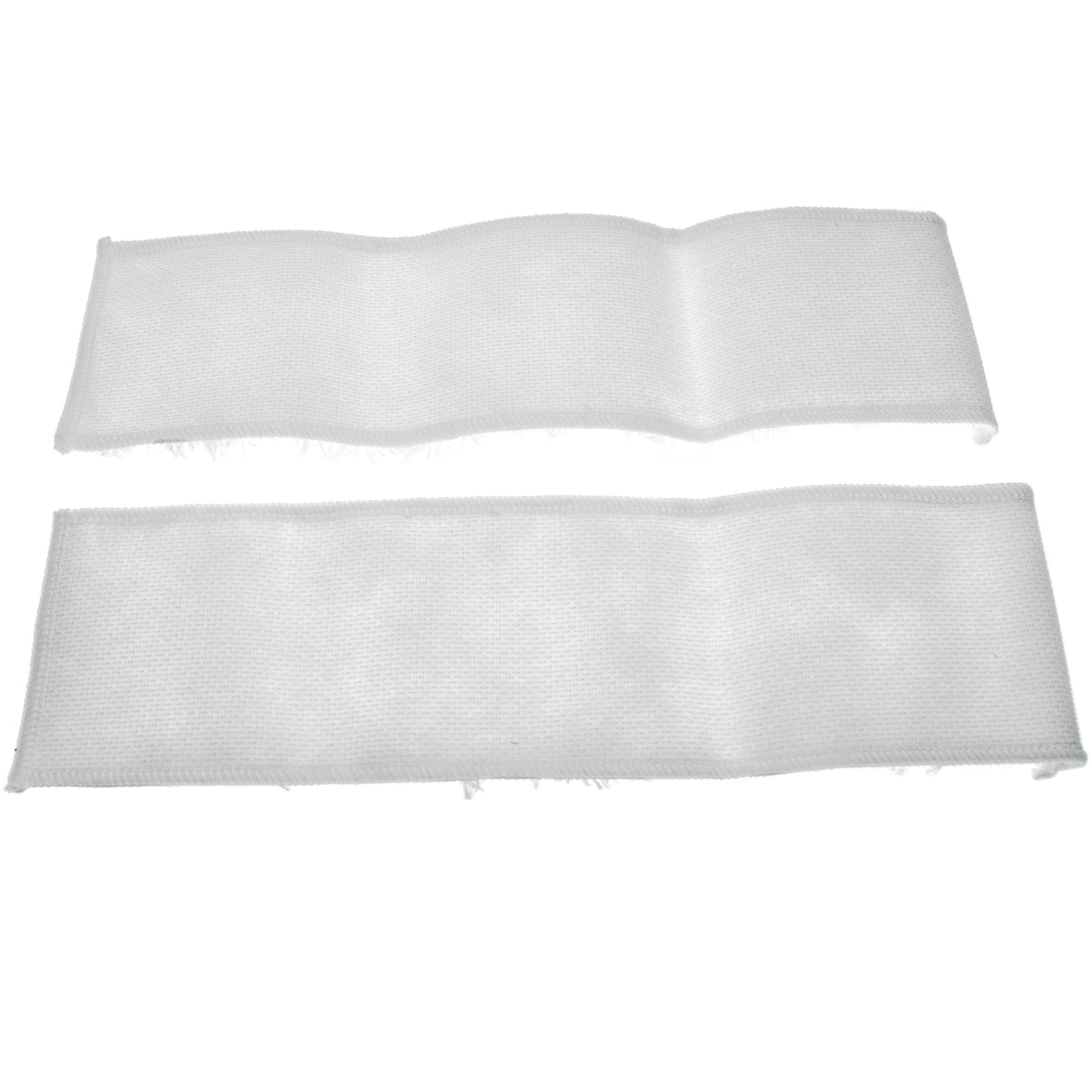  Cleaning Cloth Set (2 Part) suitable for Kärcher KST 2, SC 2, SC 3, SG 4/4 - microfibre