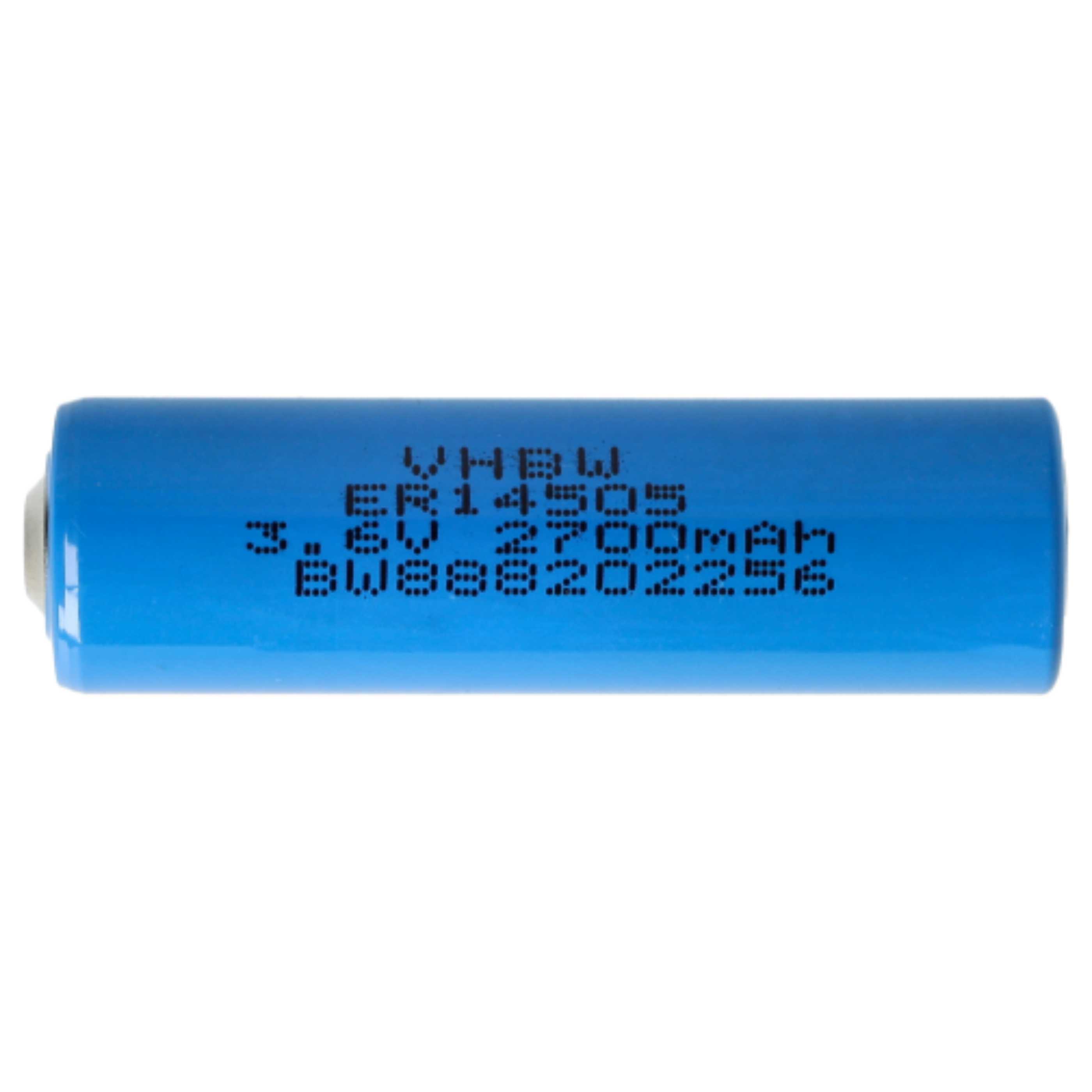 10x Bateria ER14505 Viessmann - 2700 mAh 3,6 V Li-SOCl2