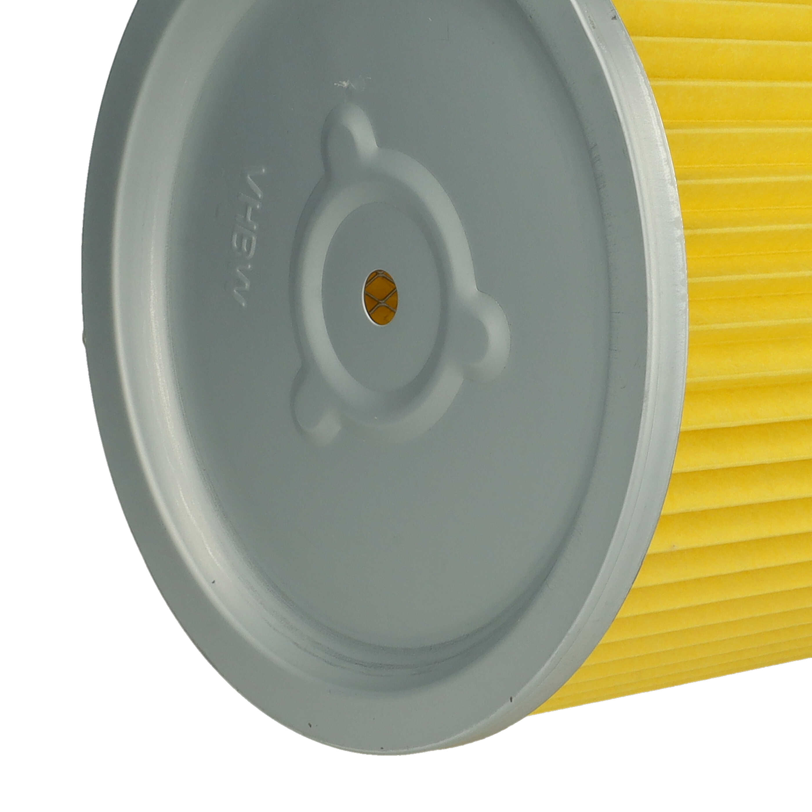2x Filtro reemplaza Kärcher 6.414-354.0, 6.414-335.0 para aspiradora Dewalt, amarillo
