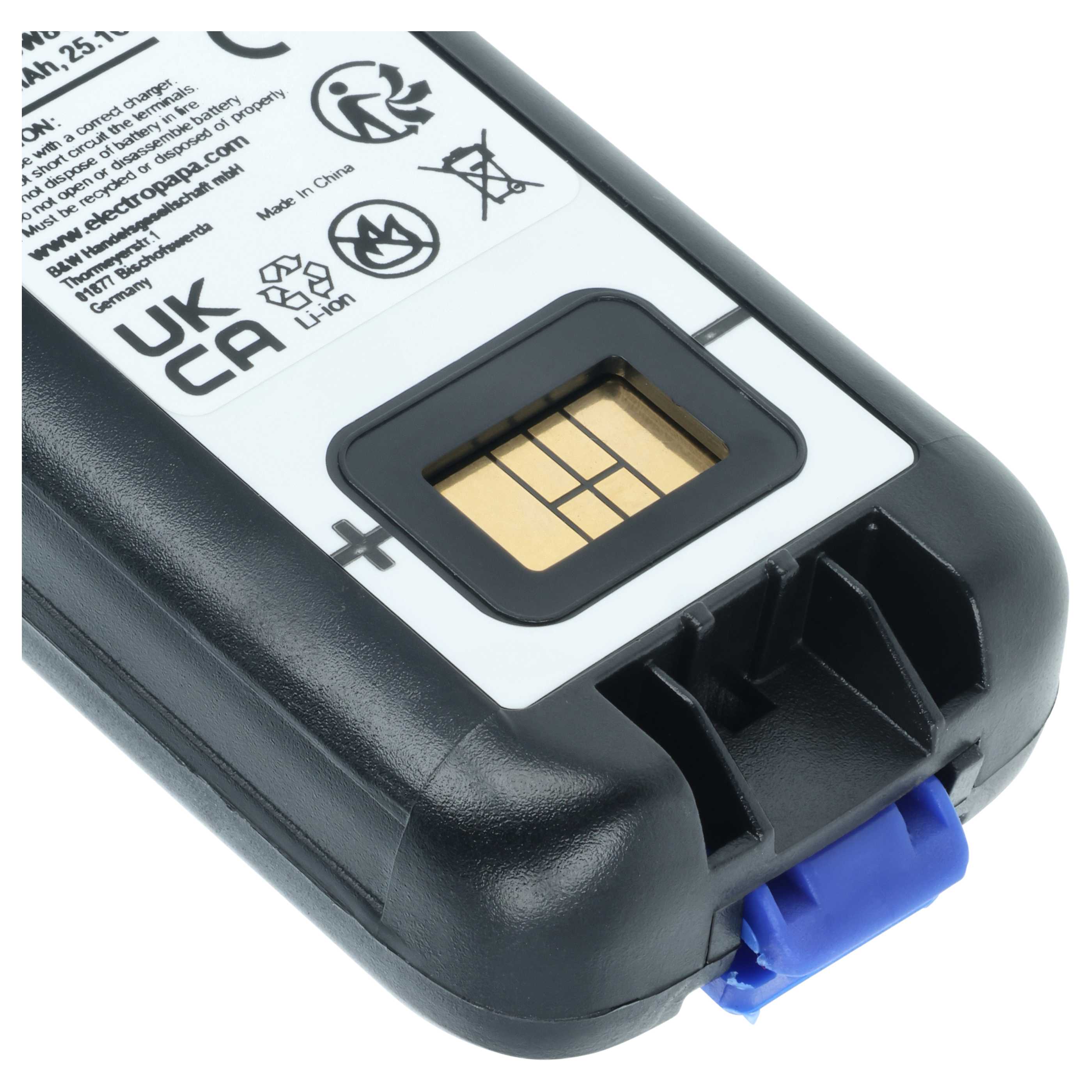 2x Batteria sostituisce Intermec 318-033-021, 318-033-001 per barcode scanner Intermec - 6800mAh 3,7V Li-Ion