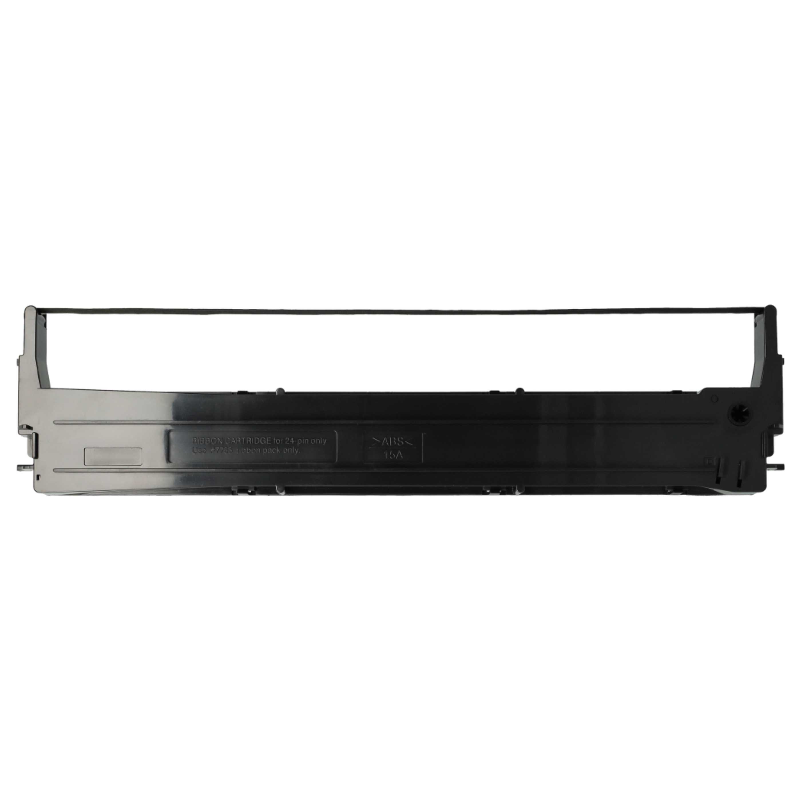 5x Cinta de escritura reemplaza Epson C13S015021 para impresora agujas / recibos IBM - Negro 