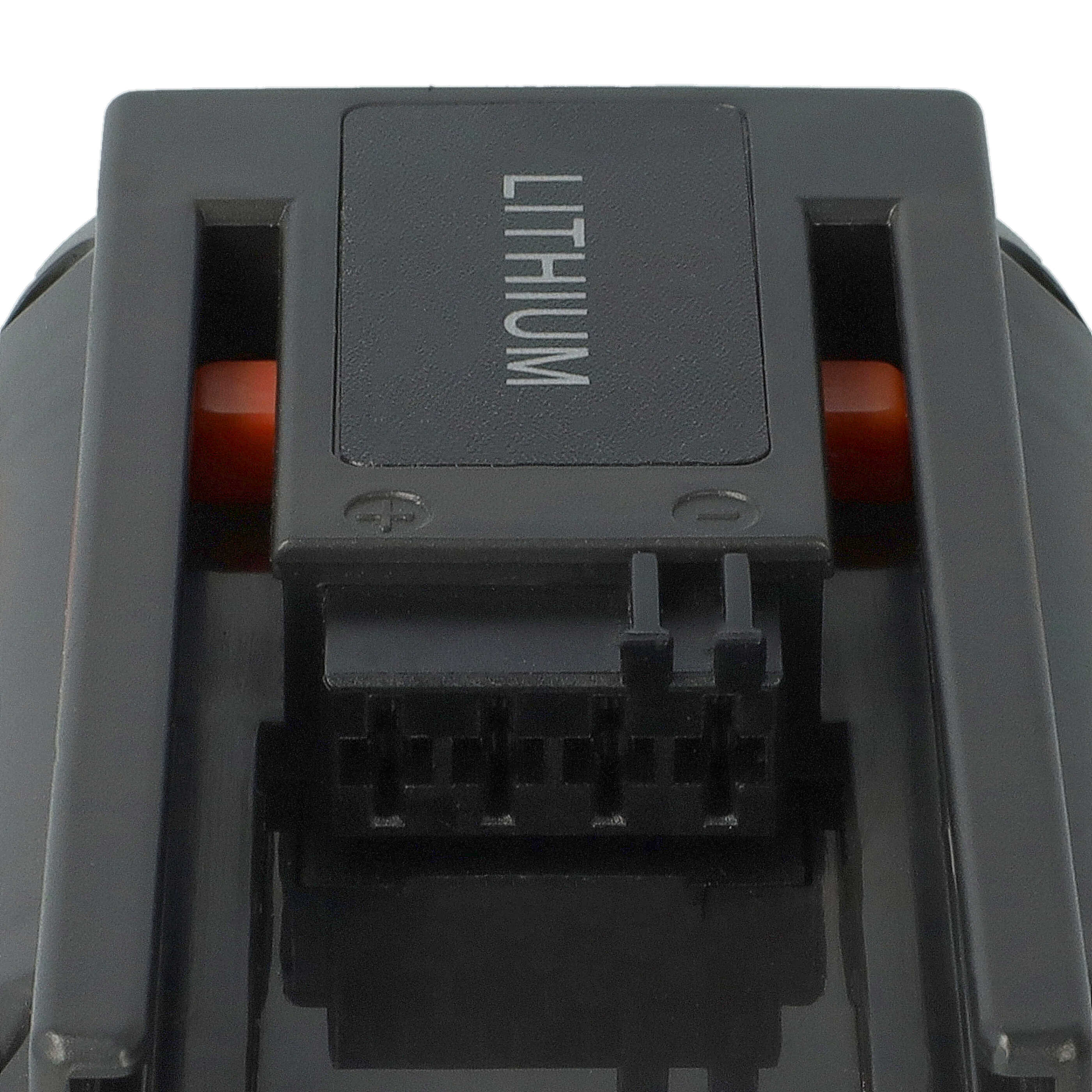 2x Battery replaces Gardena 8835, 4078500887809, 8835-20, 8835-U, 8835-00.701.00 - 4000 mAh 18 V Li-Ion, black