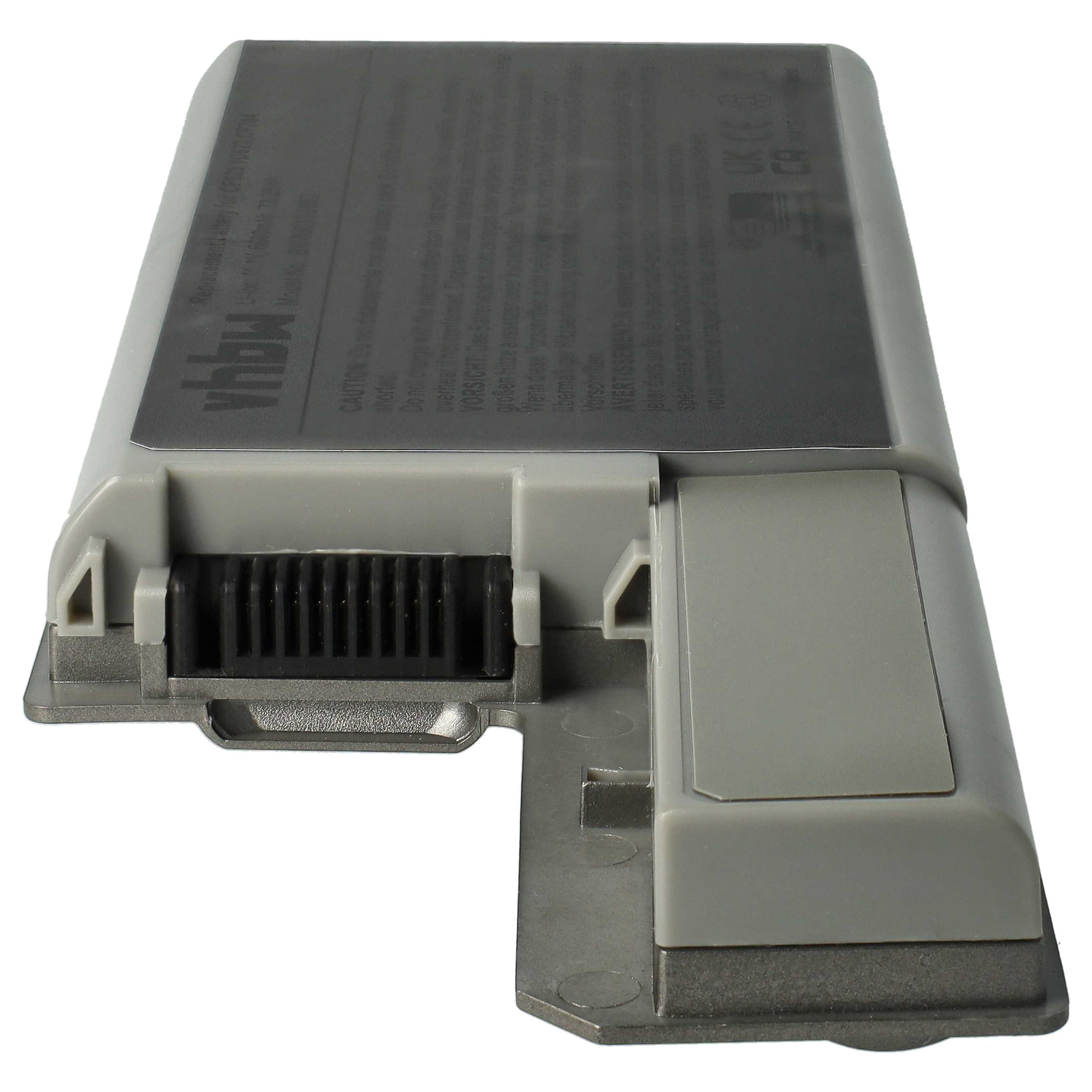 Notebook-Akku als Ersatz für Dell 312-0393, 312-0394, 312-0401, 312-0402 - 6600mAh 11,1V Li-Ion, grau