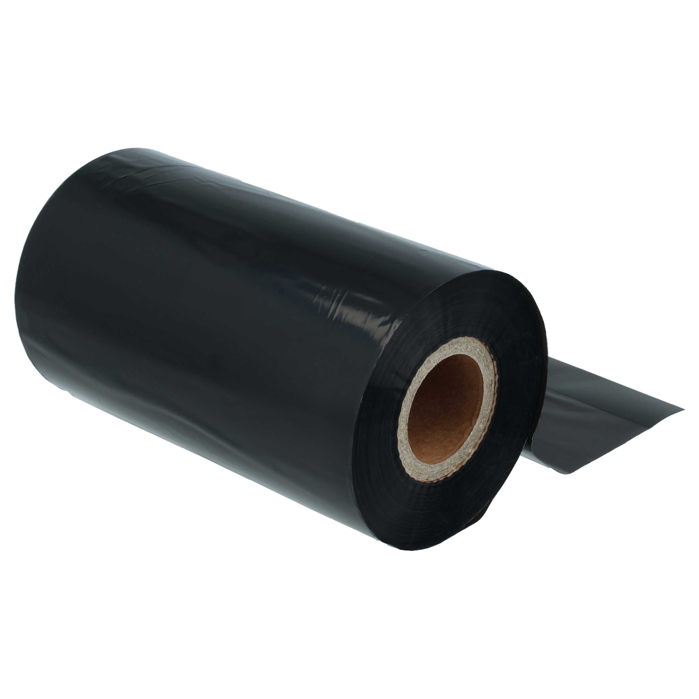 10x Thermal Transfer Ribbon suitable for Citizen, Zebra Printer etc - 110 mm x 300 m, Wax Resin
