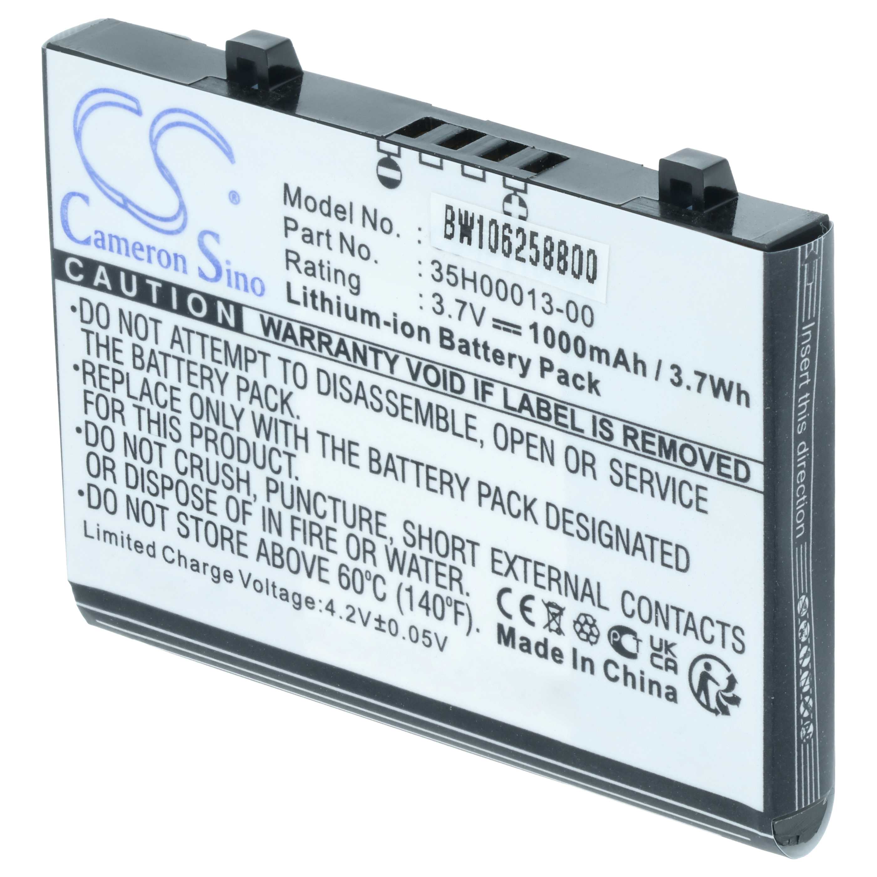 Akumulator do telefonu smartfona zamiennik HP FA110A-AC3, 311949-001 P-093, 310798-B21 - 900 mAh 3,7 V Li-Ion
