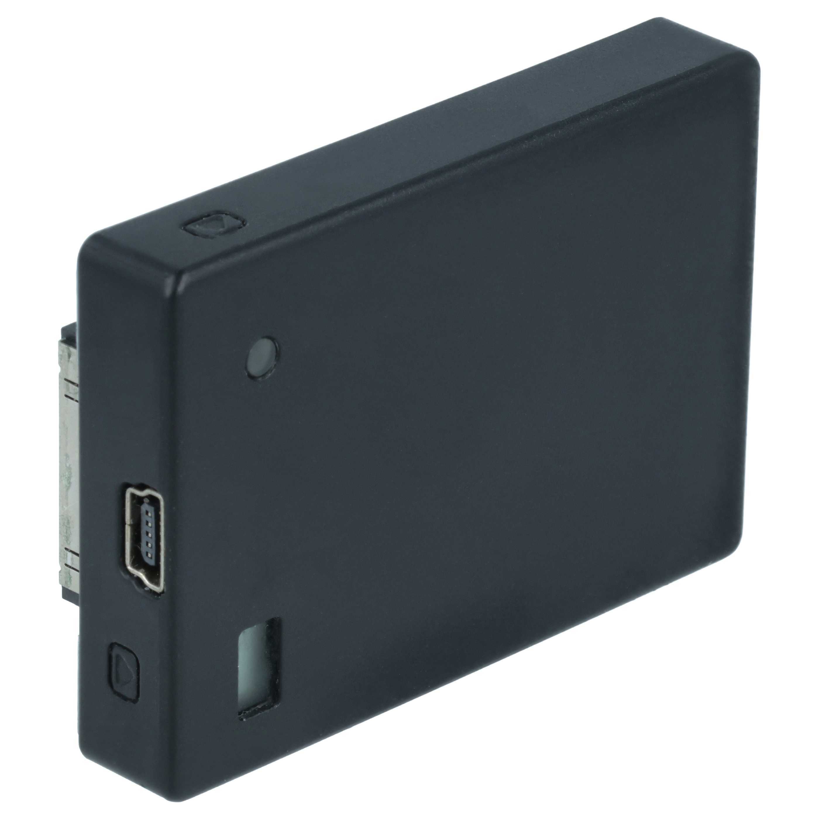 Videokamera-Akku (2 Stück) als Ersatz für GoPro ABPAK-404, BacPac 3661-093 für GoPro - 1240mAh 3,8V Li-Polymer