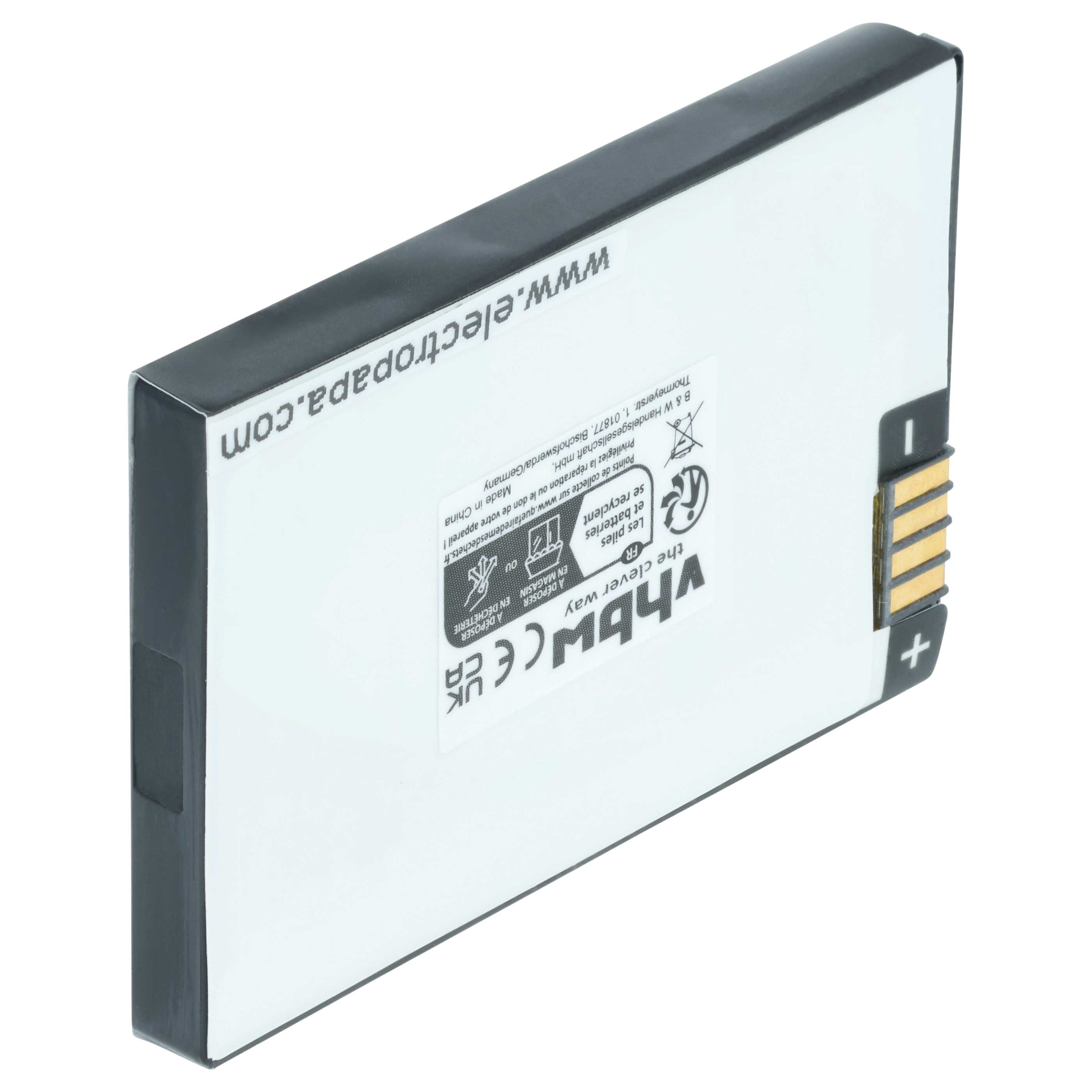 2x Batteria sostituisce Motorola BT90, HKNN4013A, HKLN4440B, BT110, BT60 per cellulare - 1100mAh 3,7V Li-Ion 