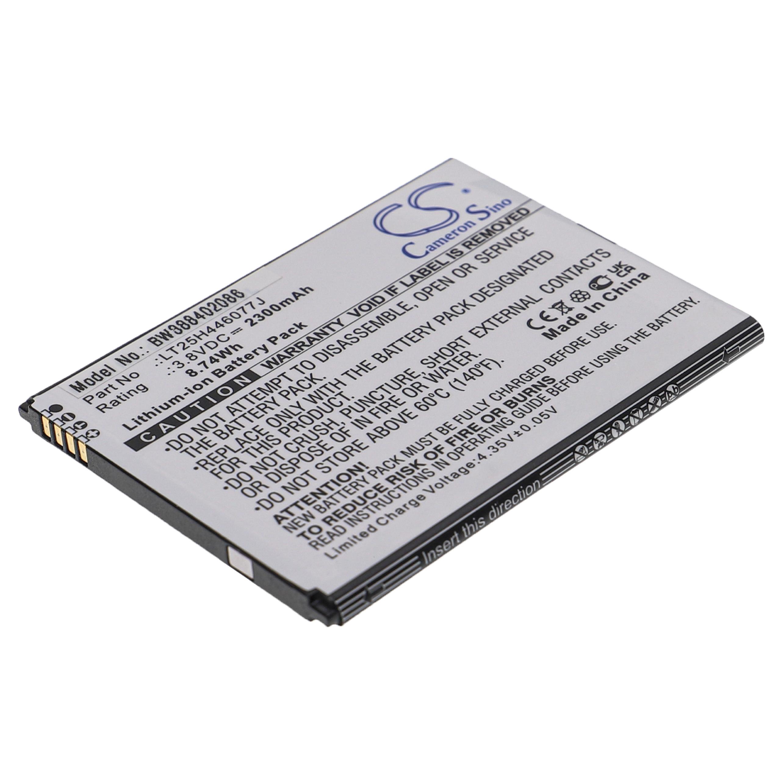 Akumulator do telefonu smartfona zamiennik Wiko LT25H446077J - 2300 mAh 3,8 V Li-Ion