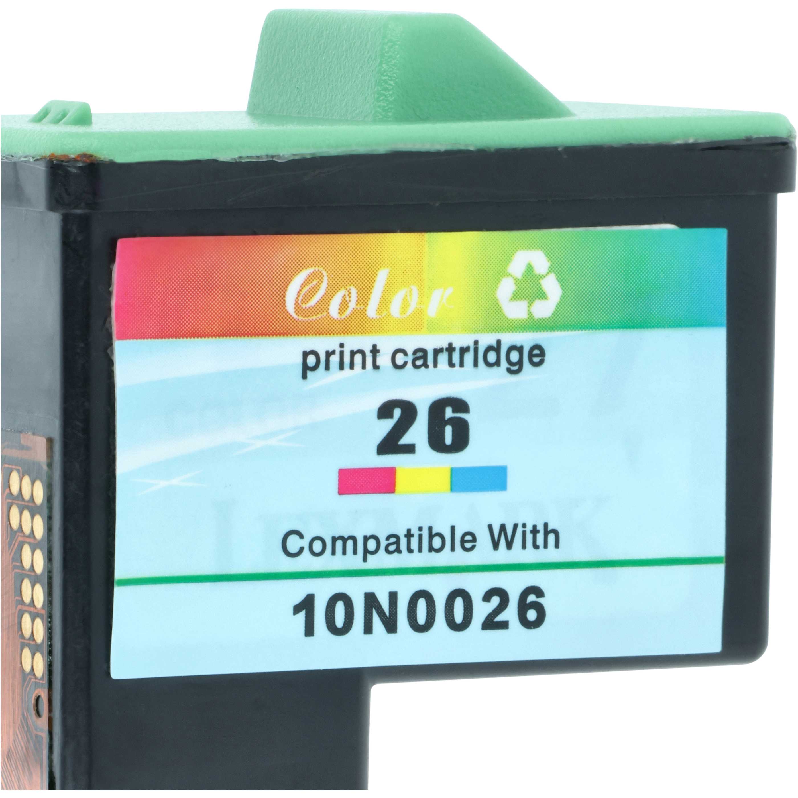 2x Tusze do drukarki zam. Lexmark 10N0227, 16, 10N0026, 10N0217, 27, 17, 26, 10N0016 A920 - B/C/M/Y