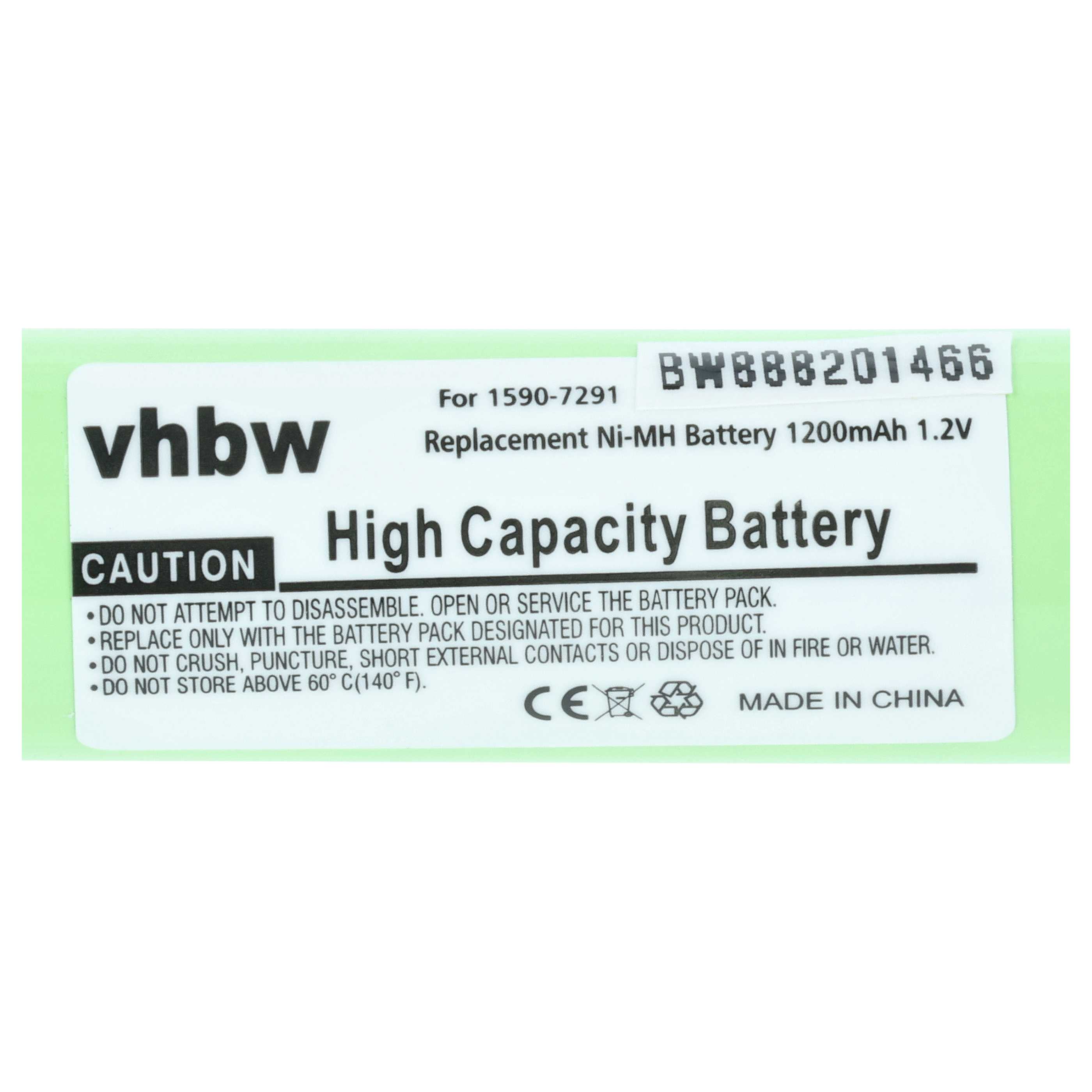 Akumulator do maszynki do strzyżenia zamiennik Moser 1591-0062, 1590-7291, 1591-0067 - 1200 mAh 1,2 V NiMH