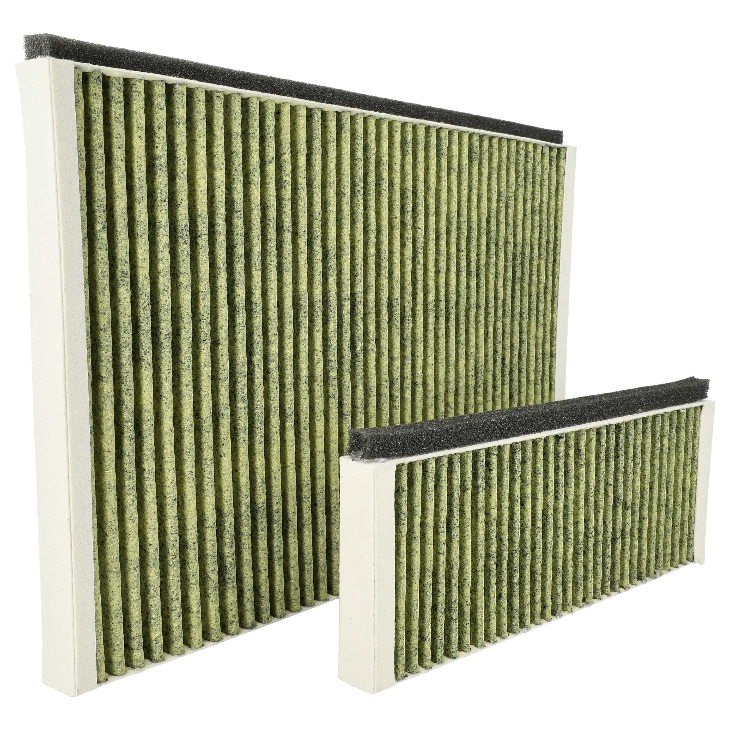 2x filtres pour hotte aspirante remplacement pour Alapure HFK8700 - filtre à charbon actif