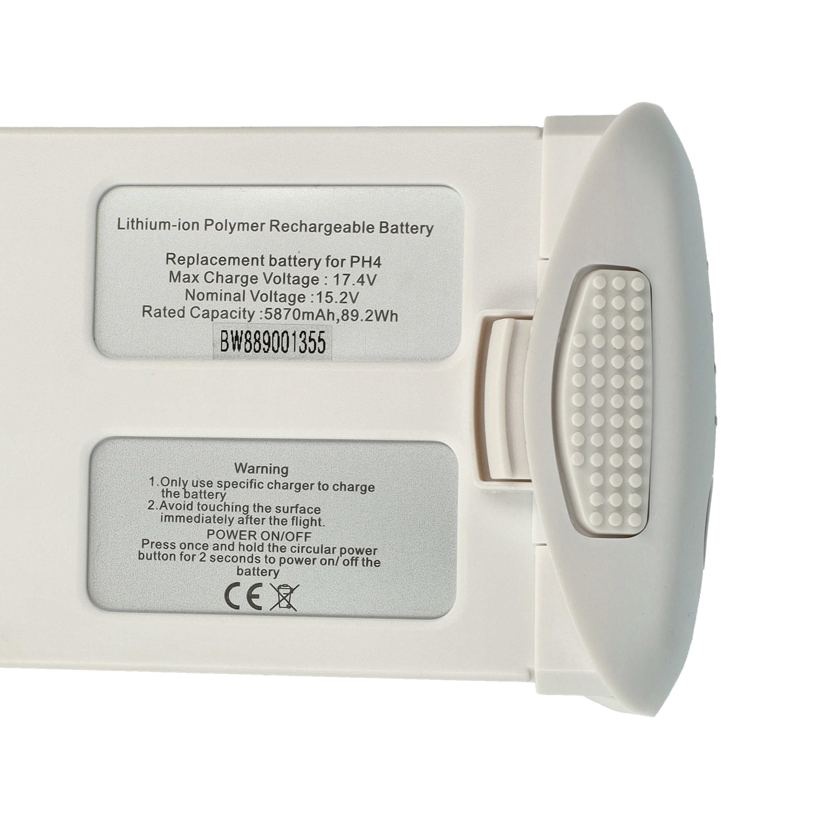 Drone Battery Replacement for DJI CP.PT.00000033.01, CP.PT.000601 - 5870 mAh 15.2 V Li-polymer