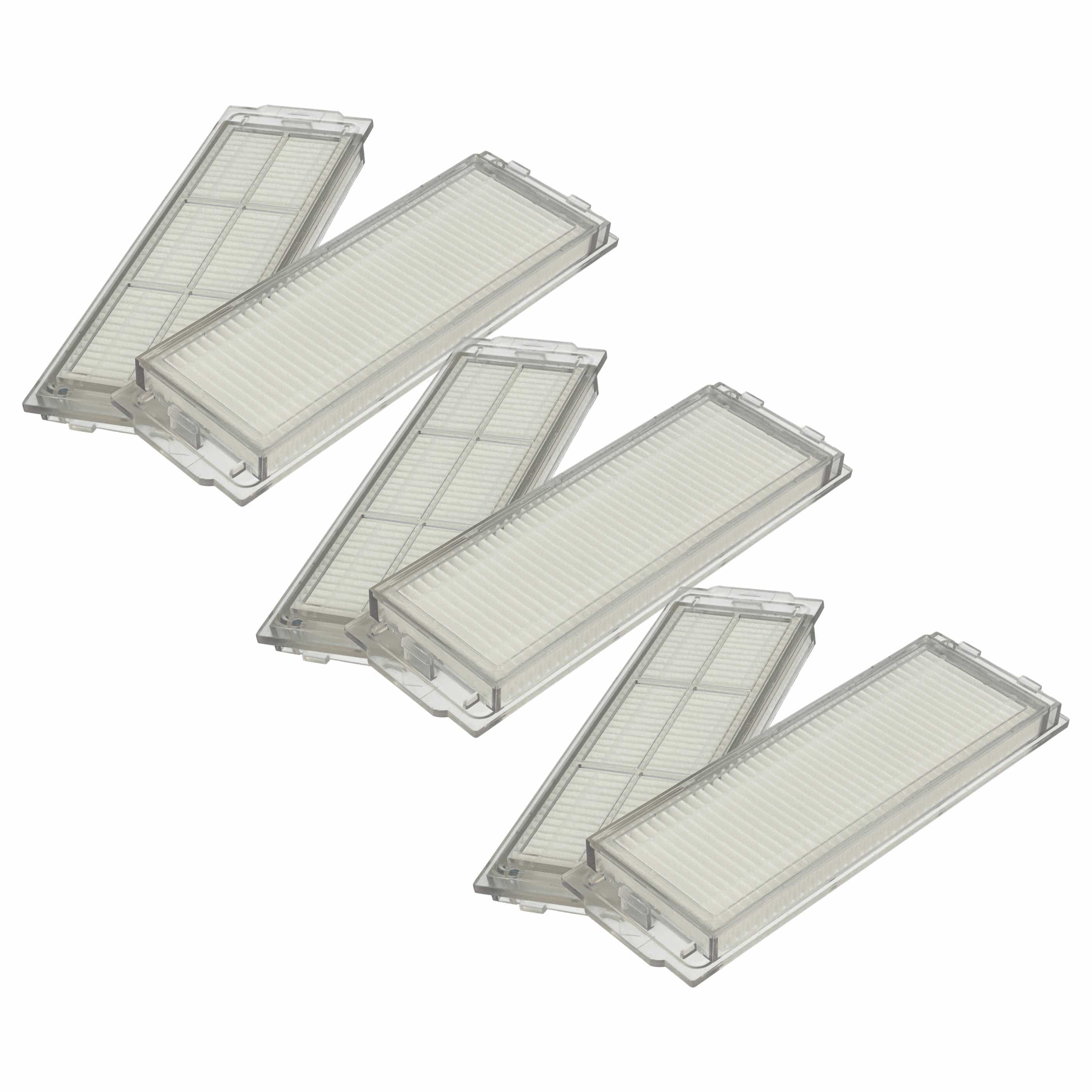 6x Filtres pour aspirateur robot Proscenic M6 Pro - Lot de filtres à poussières