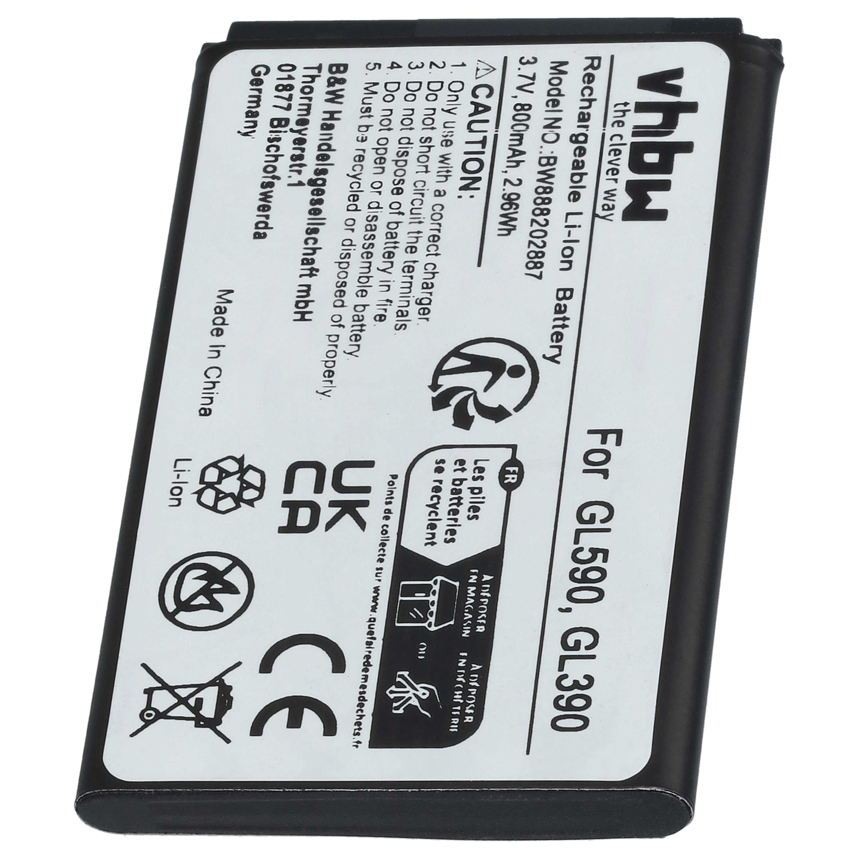 2x Akumulator do telefonu dla seniora zamiennik Gigaset V30145-K1310-X470 - 800 mAh 3,7 V Li-Ion