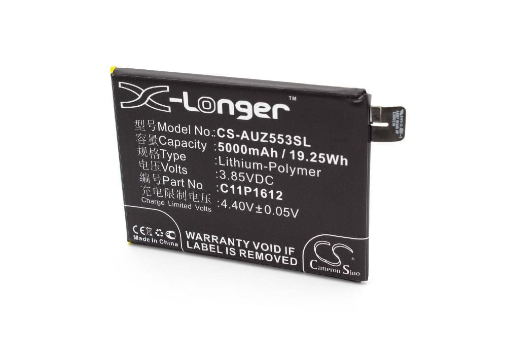 Akumulator do telefonu smartfona zamiennik Asus C11-P1612, C11P1612 - 5000 mAh 3,85 V LiPo