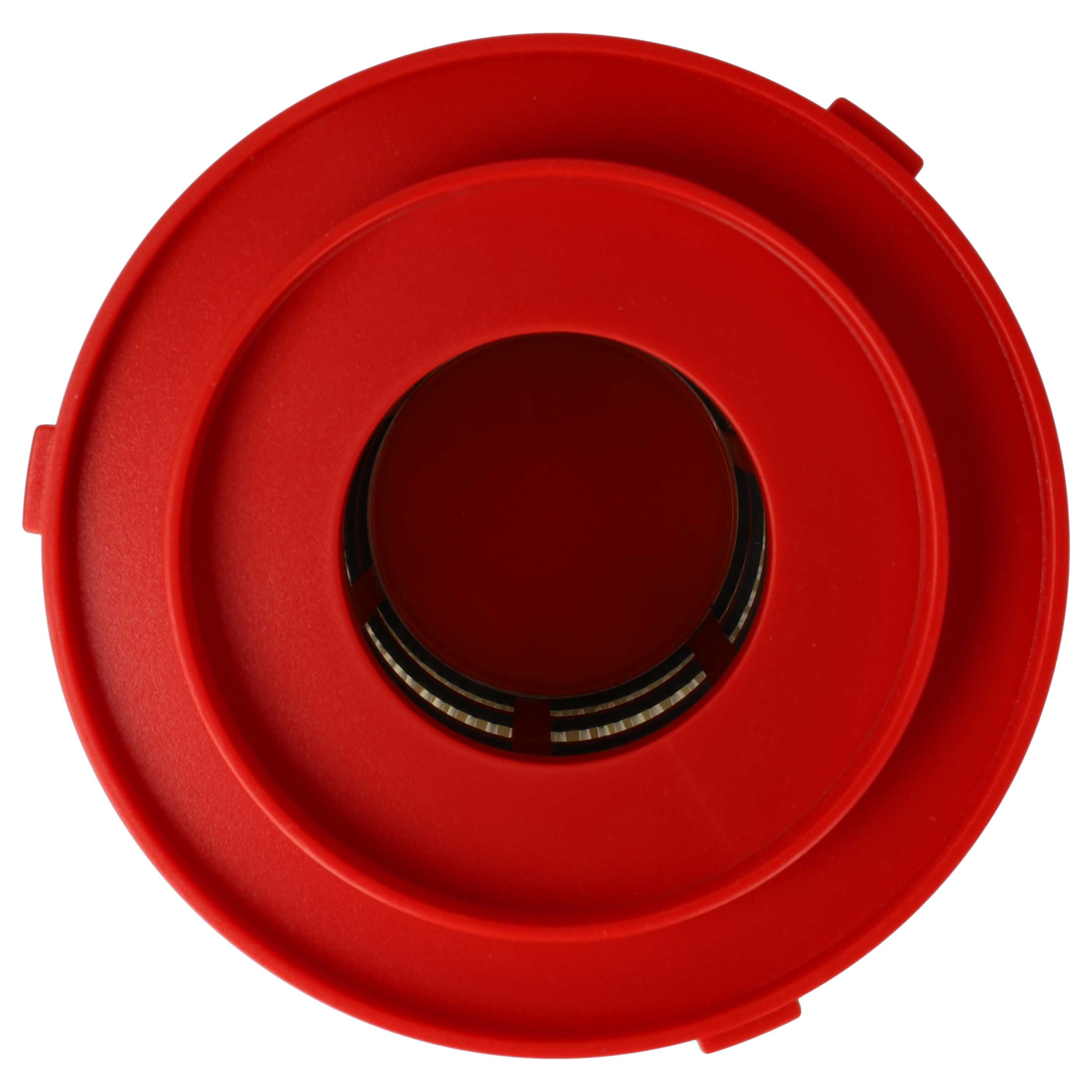 8x Filtro sostituisce Milwaukee 4931465230, 4058546360368 per aspirapolvere - filtro HEPA - bianco / rosso