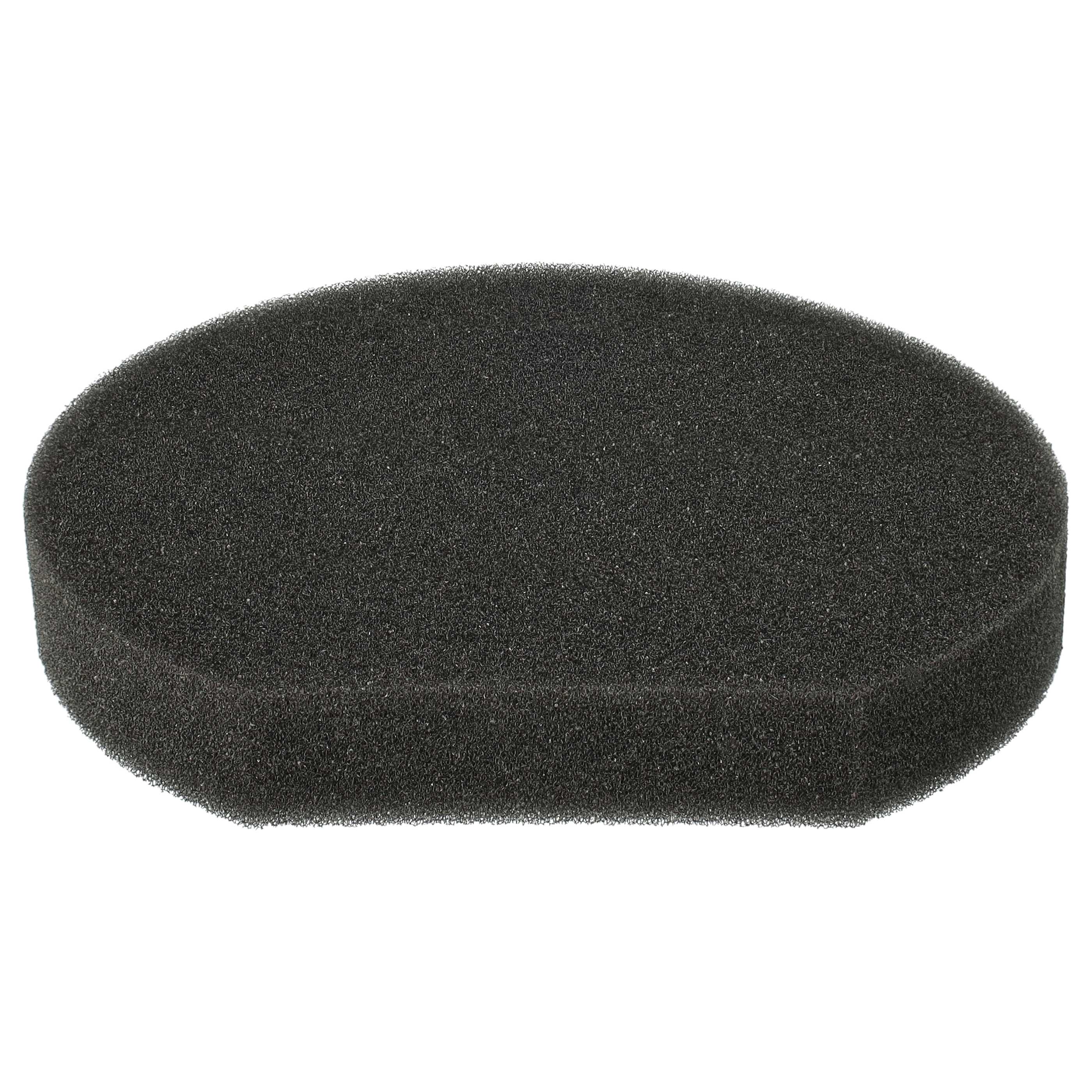 3x dual motor protection filter replaces Dirt Devil 5050001 for Dirt Devil Vacuum Cleaner, 13.4 x 13.4 cm
