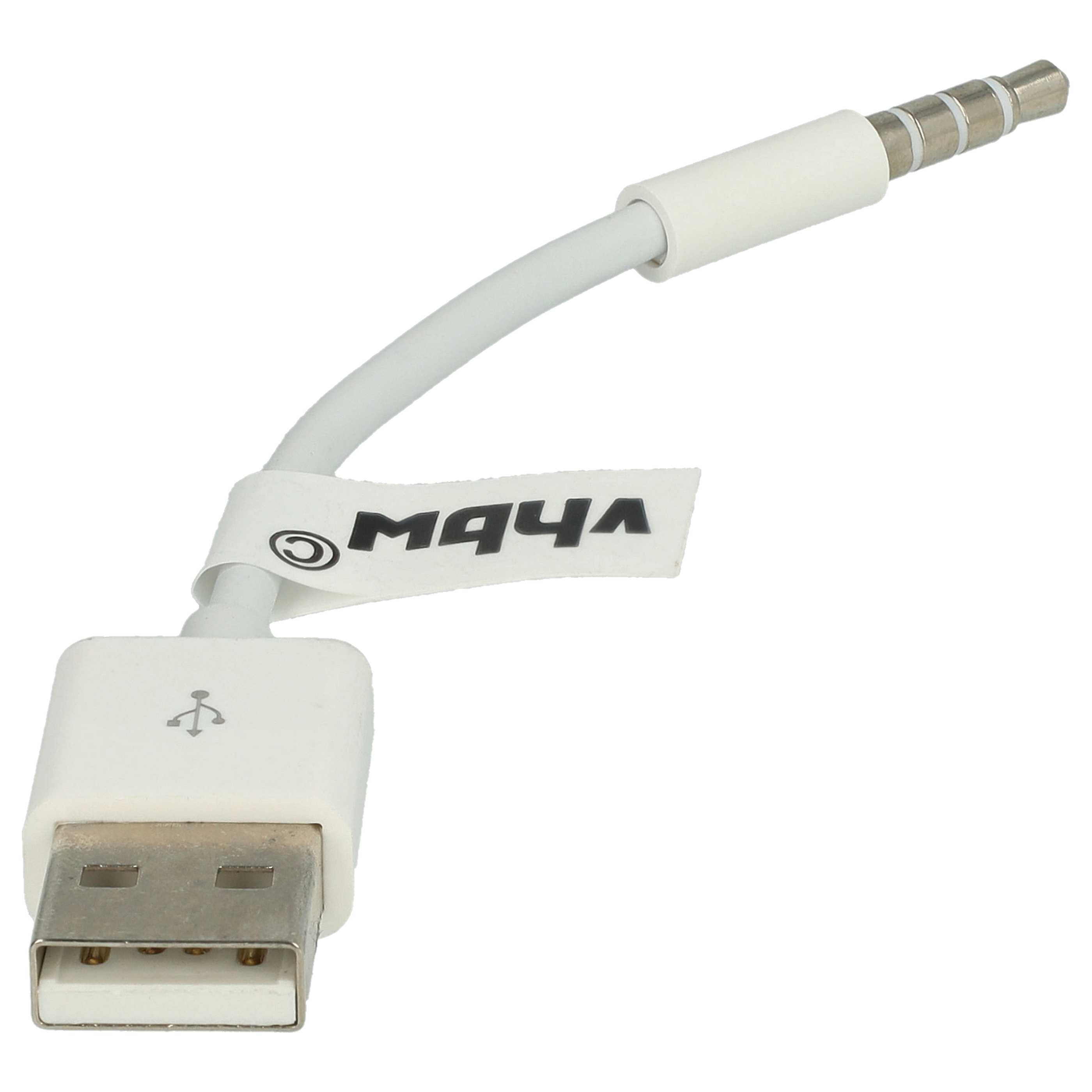 USB Data Cable Charging Cable suitable for Dr. Dre / Apple IPod Shuffle etc., 10 cm