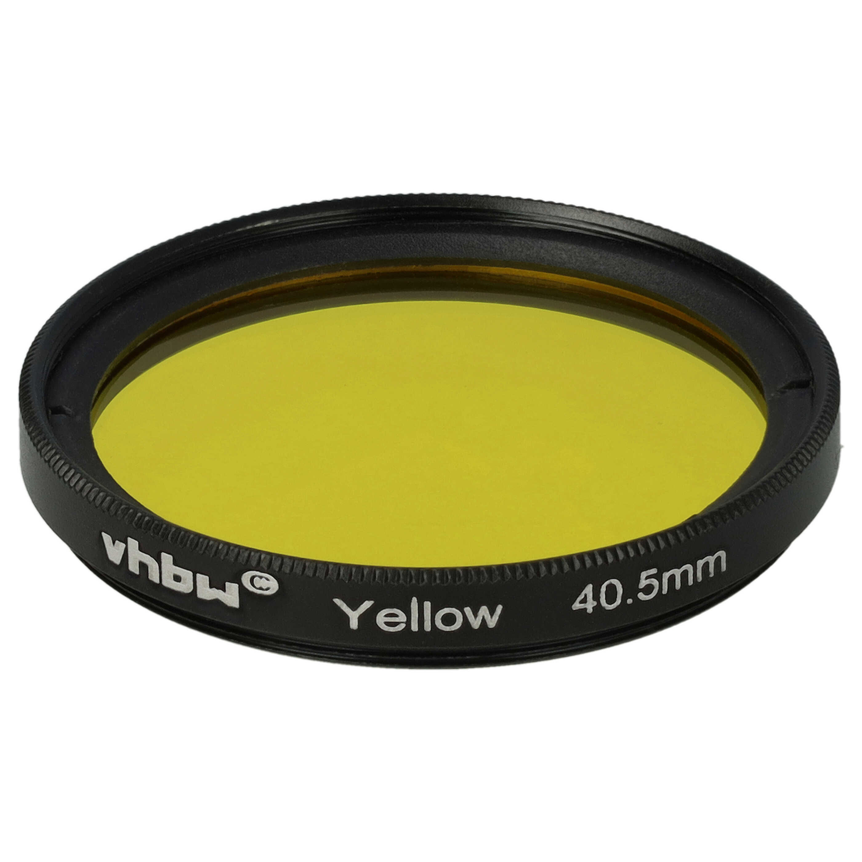 Farbfilter gelb passend für Kamera Objektive mit 40,5 mm Filtergewinde - Gelbfilter