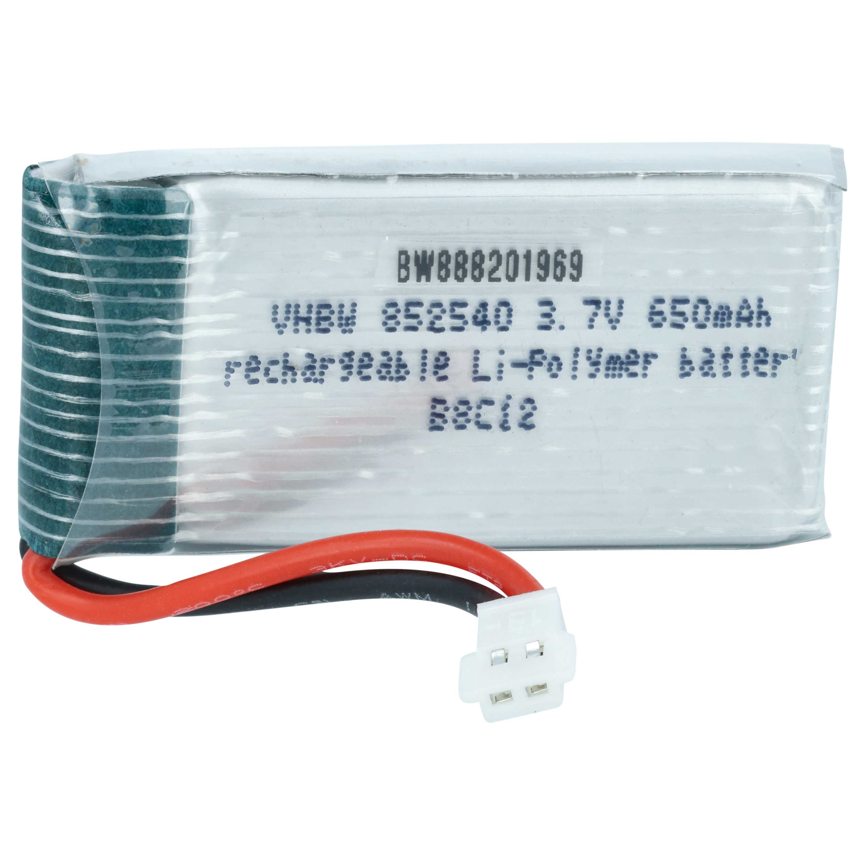 Batterie remplace Hubsan H107C-A24 pour drone Wltoys- 650mAh 3,7V Li-polymère