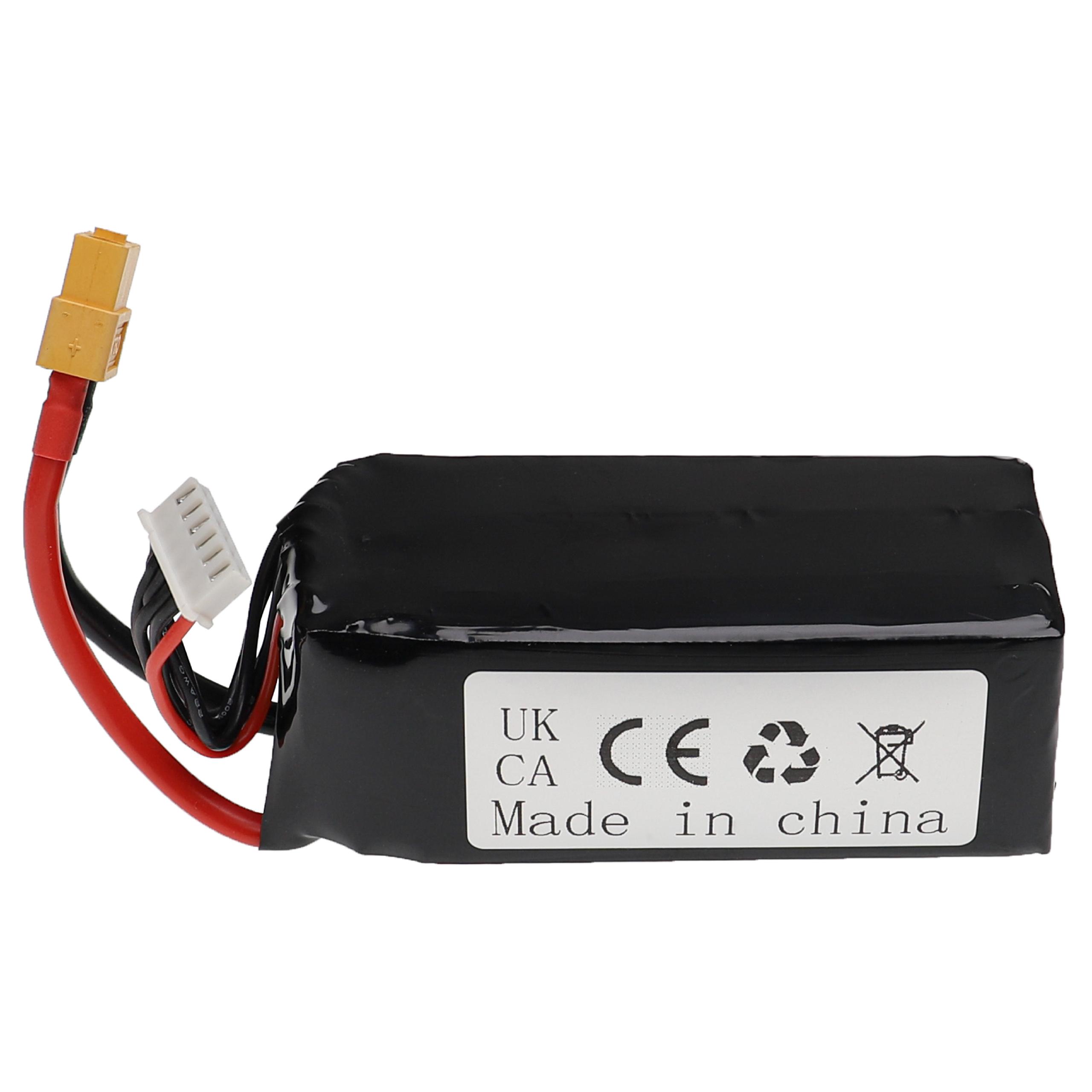 Akumulator do modeli zdalnie sterowanych RC - 1800 mAh 18,5 V LiPo, XT60