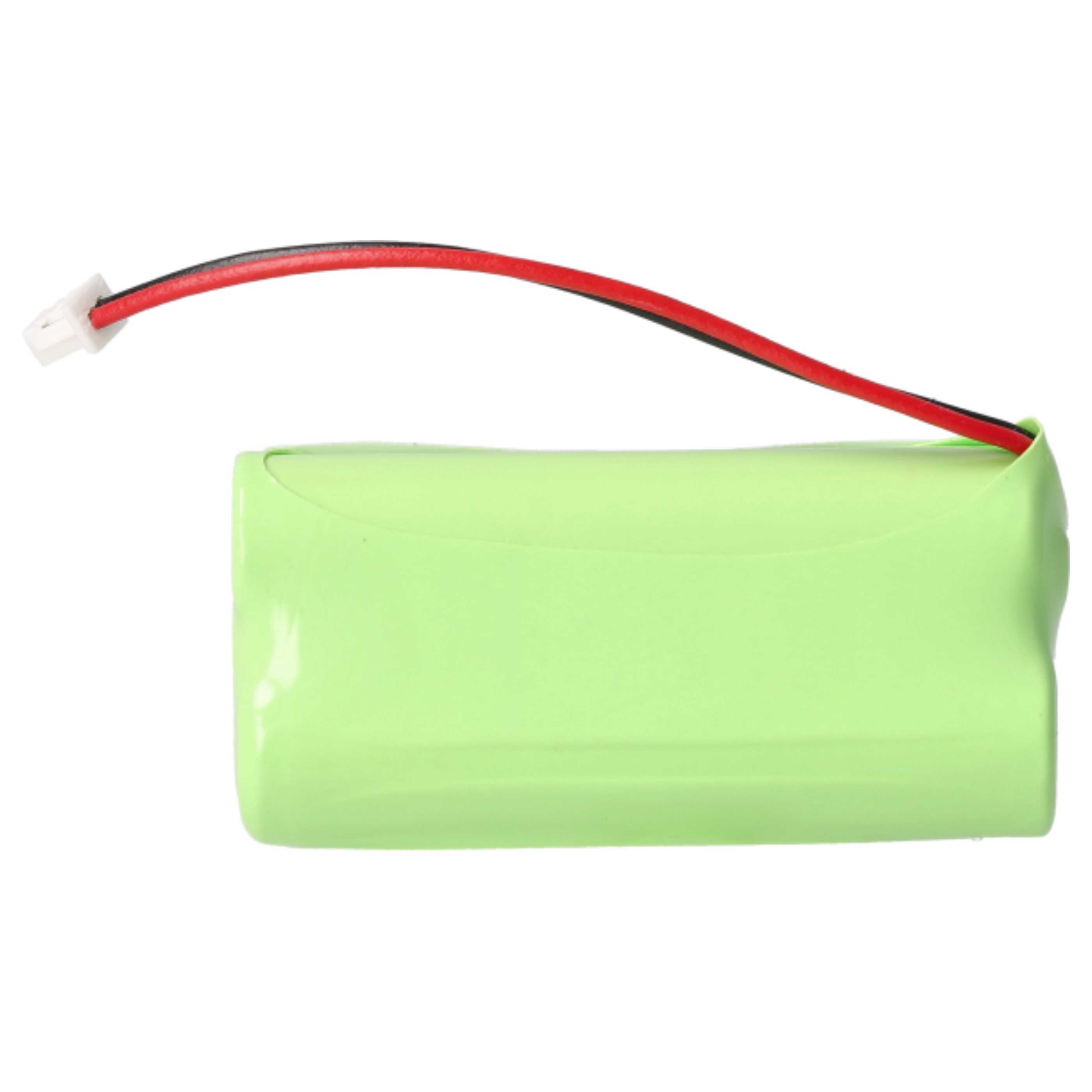 2x Batteries remplace Bang & Olufsen 3HR-AAAU-2 pour téléphone Bang & Olufsen - 700mAh 3,6V NiMH