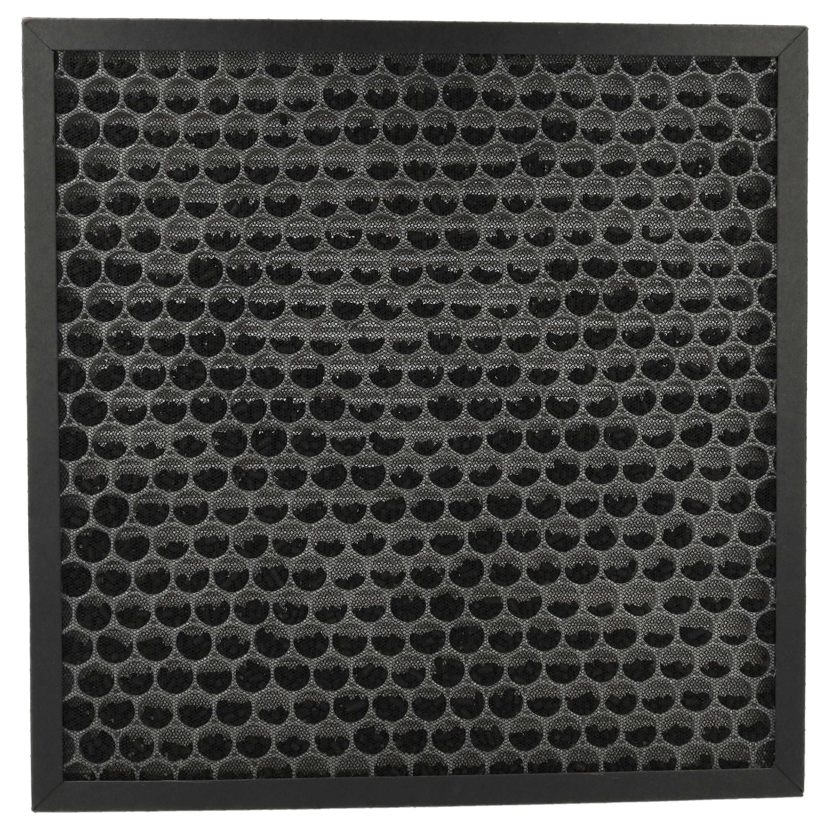 Filter as Replacement for DeLonghi 5513710011 - HEPA + Activated Carbon, 26 x 26 x 3 cm