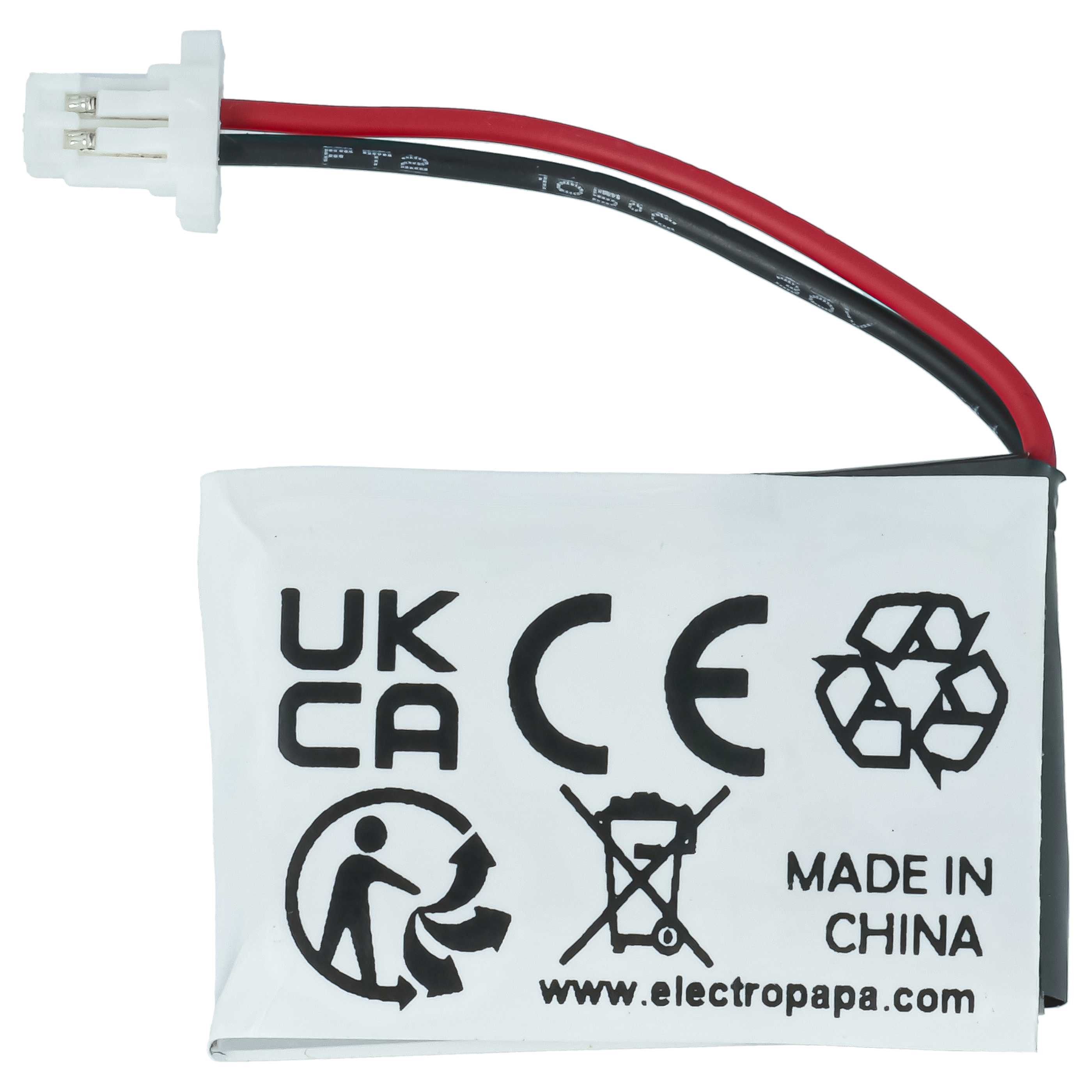 Batterie remplace Plantronics 84479-01, 86180-01 casque audio Plantronics - 110mAh 3,7V Li-polymère
