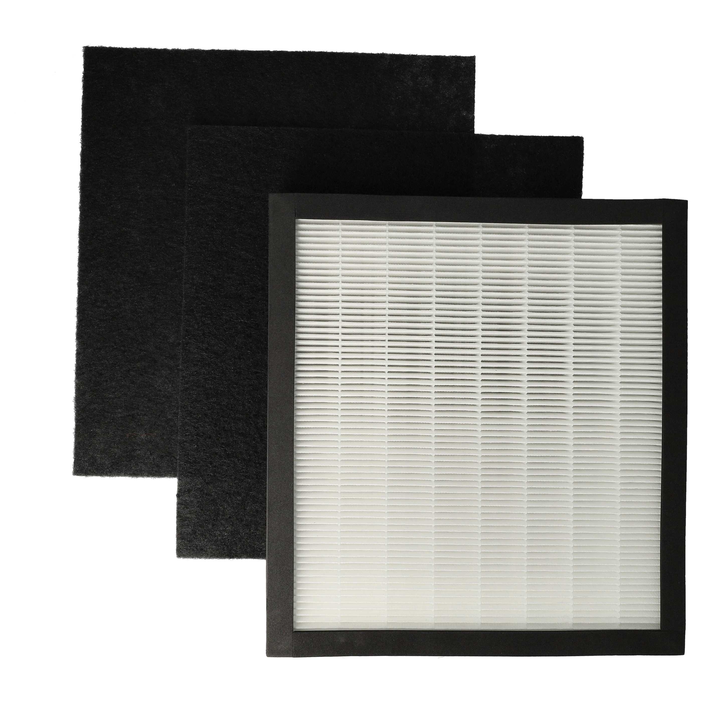 Filter Set replaces Dirt Devil 0150022 Air Purifier - HEPA filter, activated carbon filter