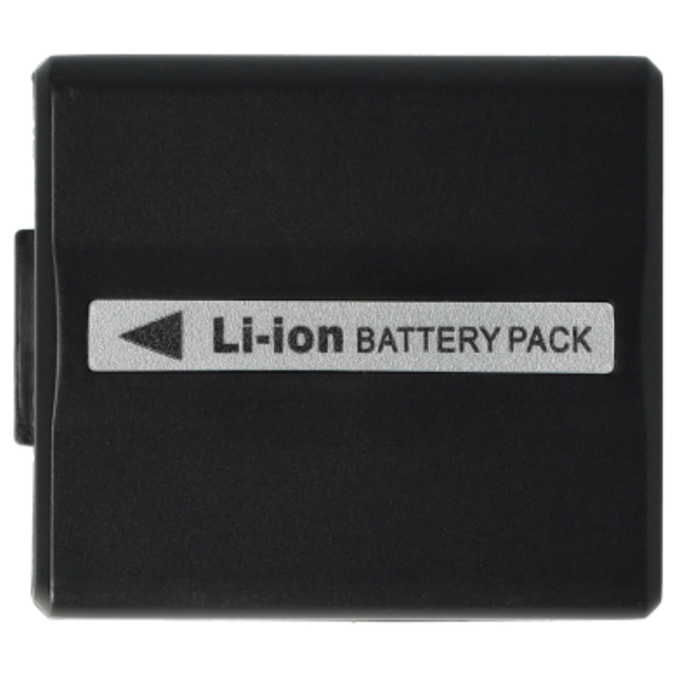 Videocamera 3x Battery replaces Hitachi DZ-BP07s, DZ-BP14s, DZ-BP21s - 600 mAh 7.2 V Li-Ion