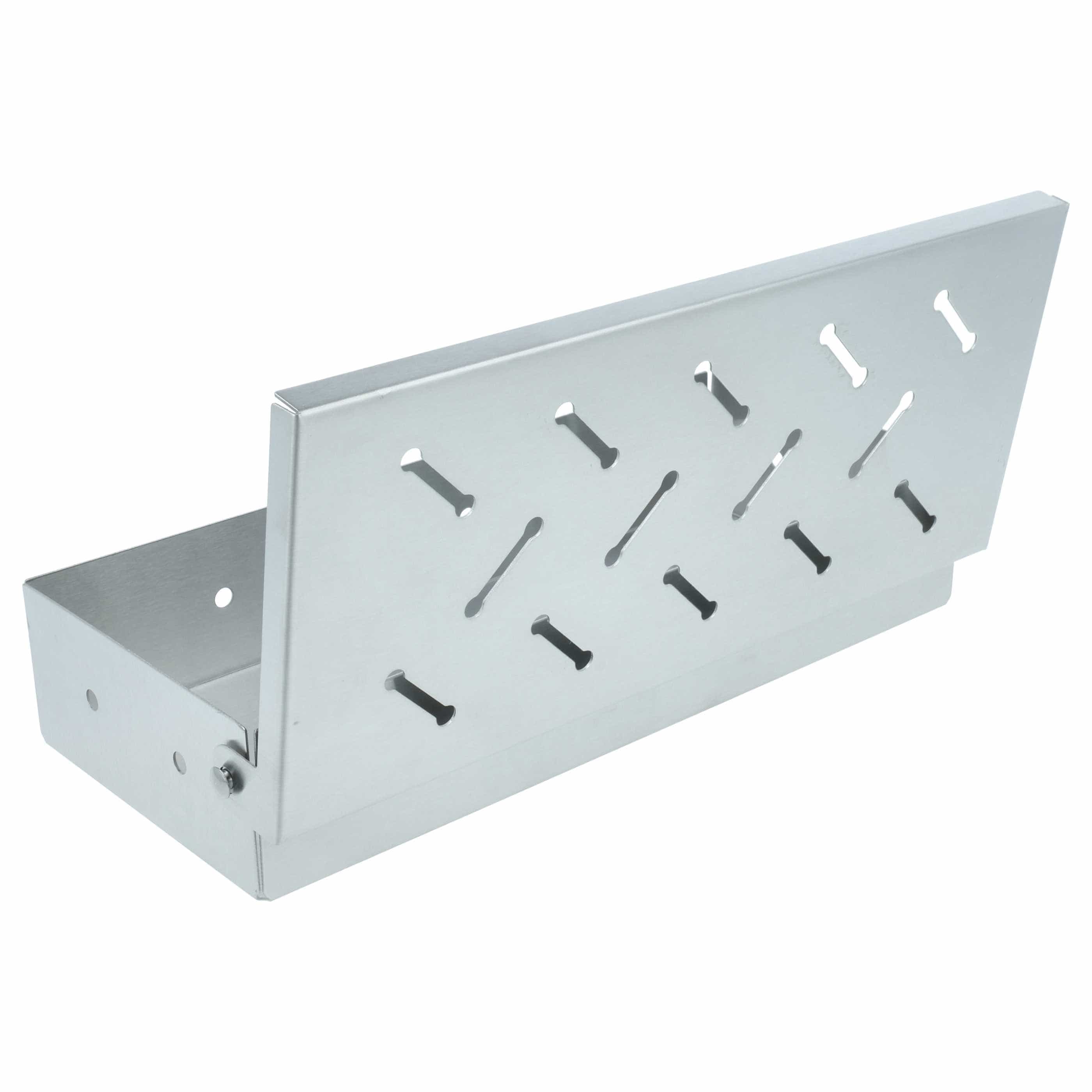 Smoke Box replaces Weber 7576 for Weber Gas Grills - Stainless Steel 22.8 x 9.7 x 4.4 cm