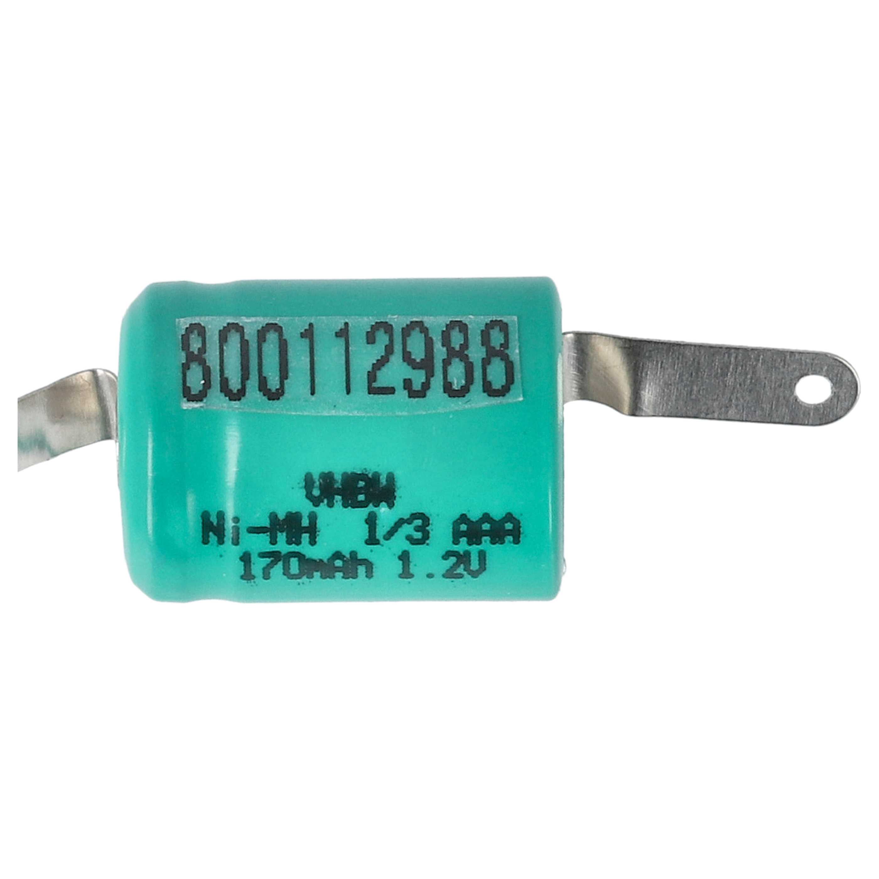 Batterie (3 pcs.) remplace 1/3AAA modèle radio-télécommandé - 170mAh 1,2V NiMH