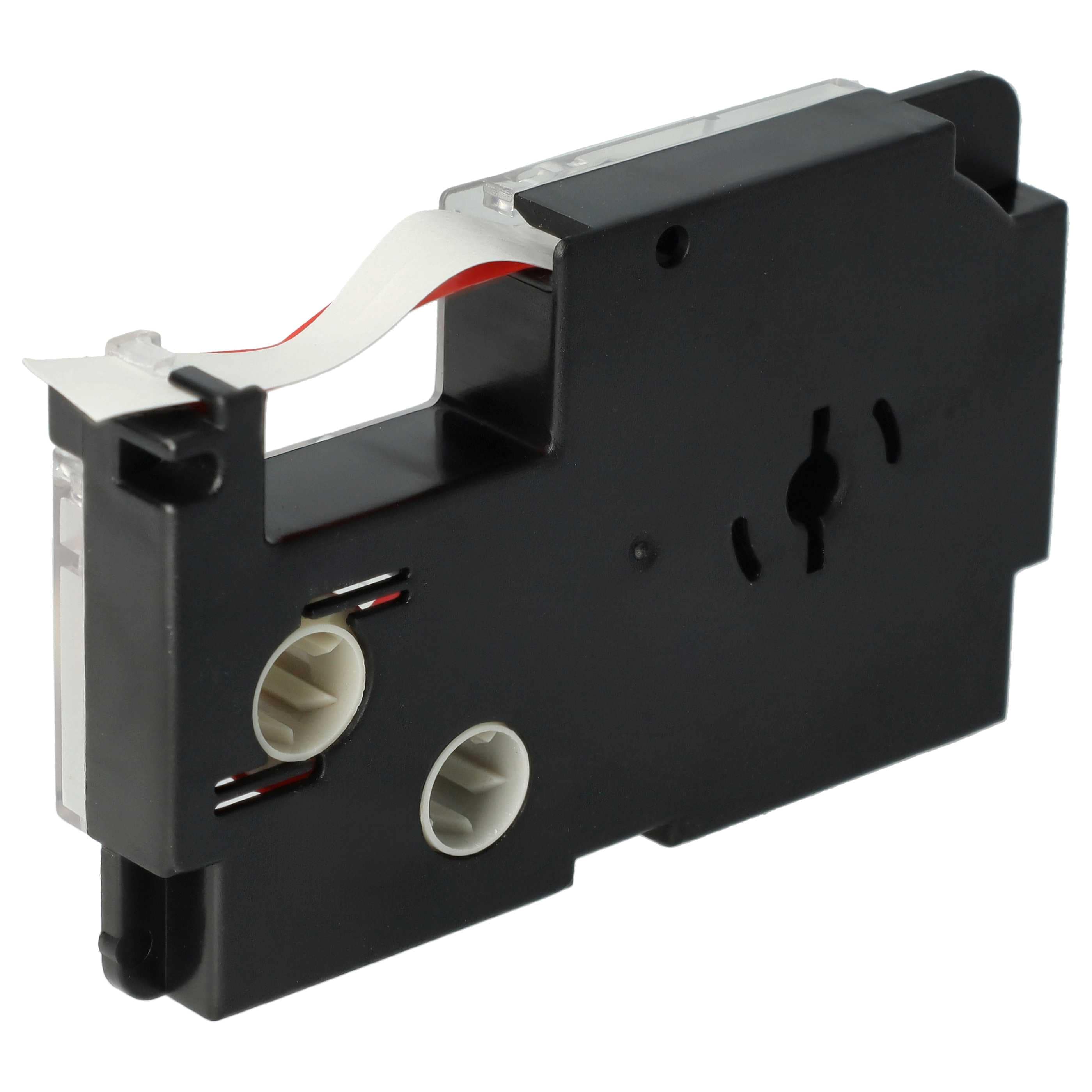 Label Tape replaces Casio XR-9WER1, XR-9WER - 9 mm Red to White