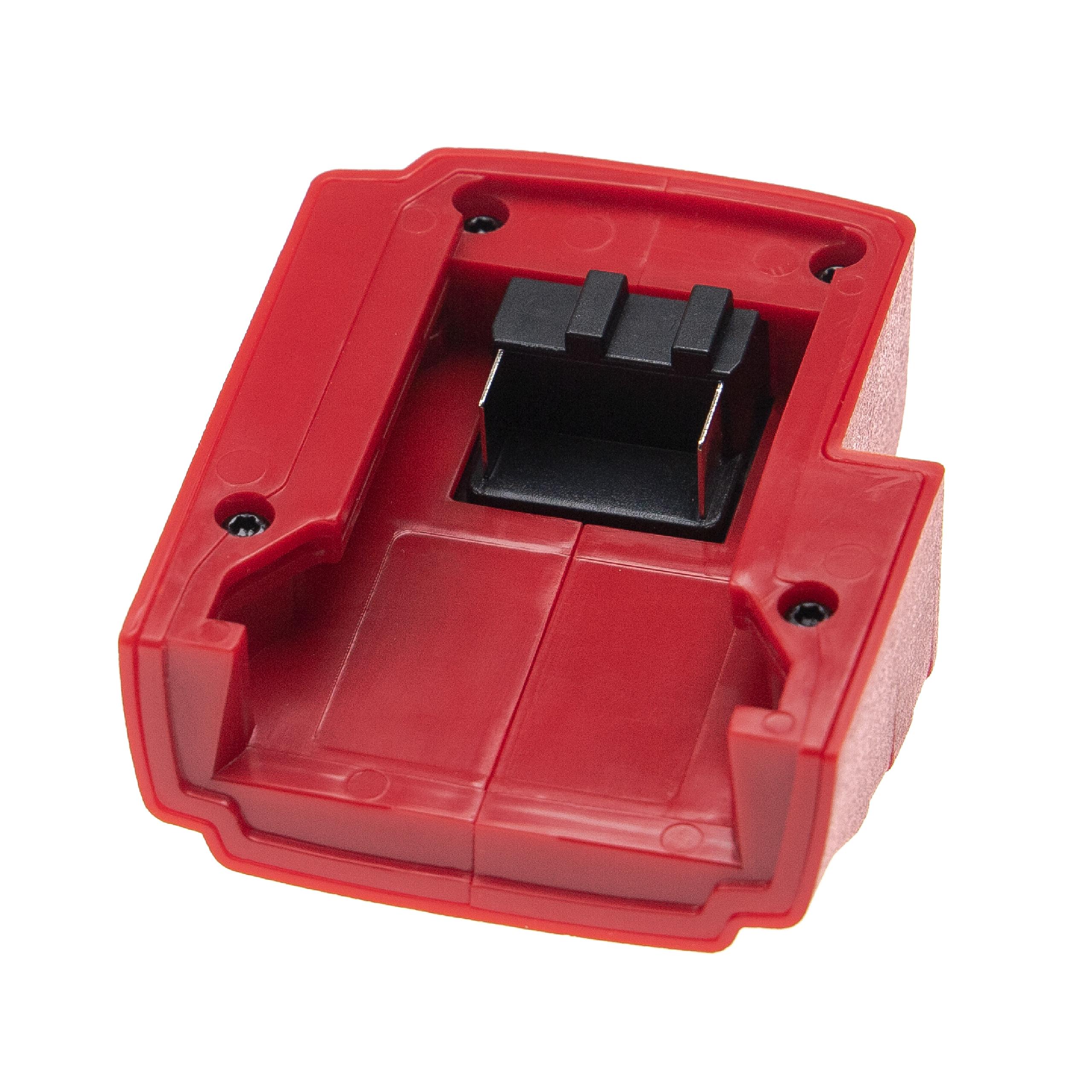 Battery Adapter suitable for Milwaukee M18, M12 Tool for Heating Jacket - 18 V (M18)