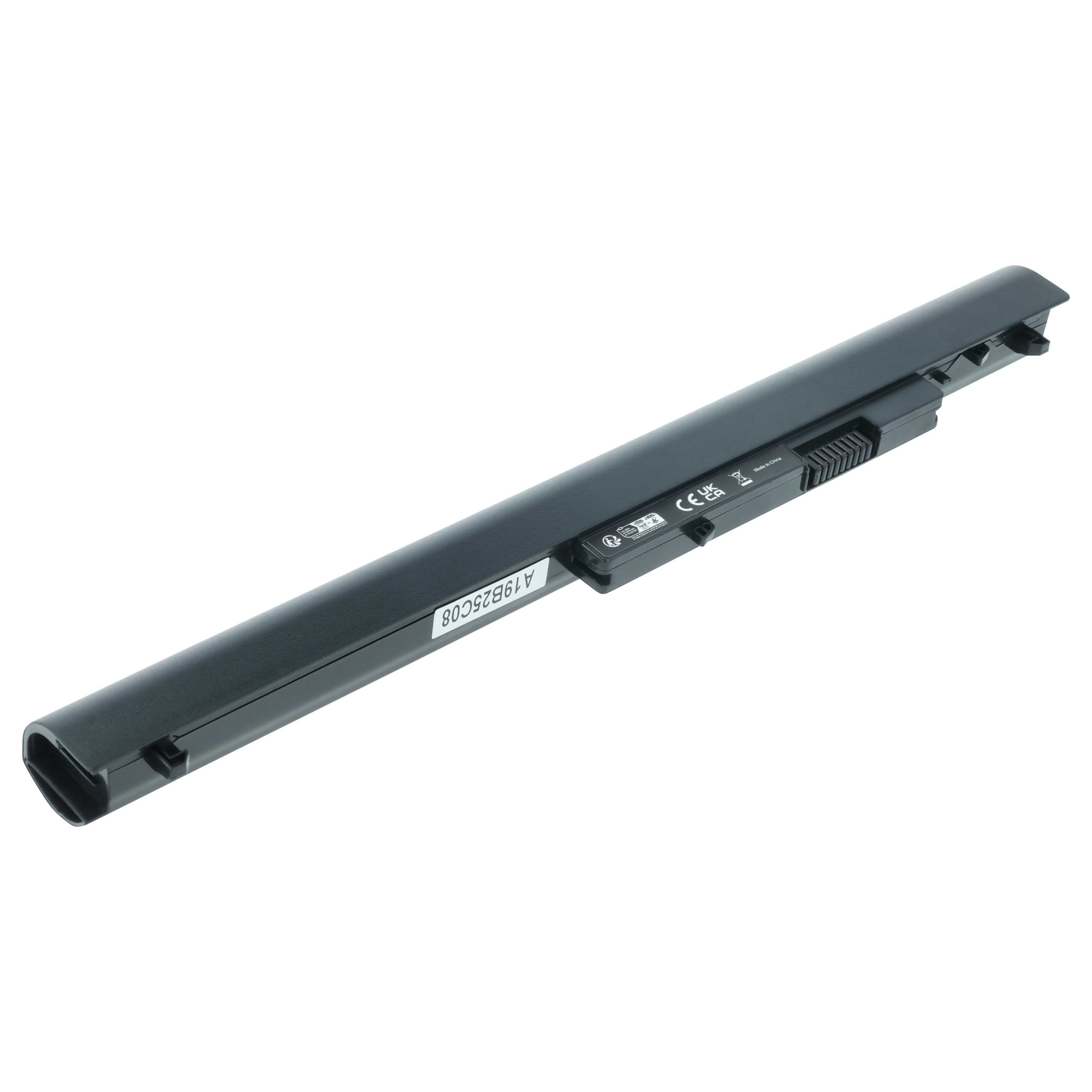 Batteria sostituisce HP 728248-221, 728248-141, 728248-121 per notebook - 2600mAh 14,8V Li-Ion nero
