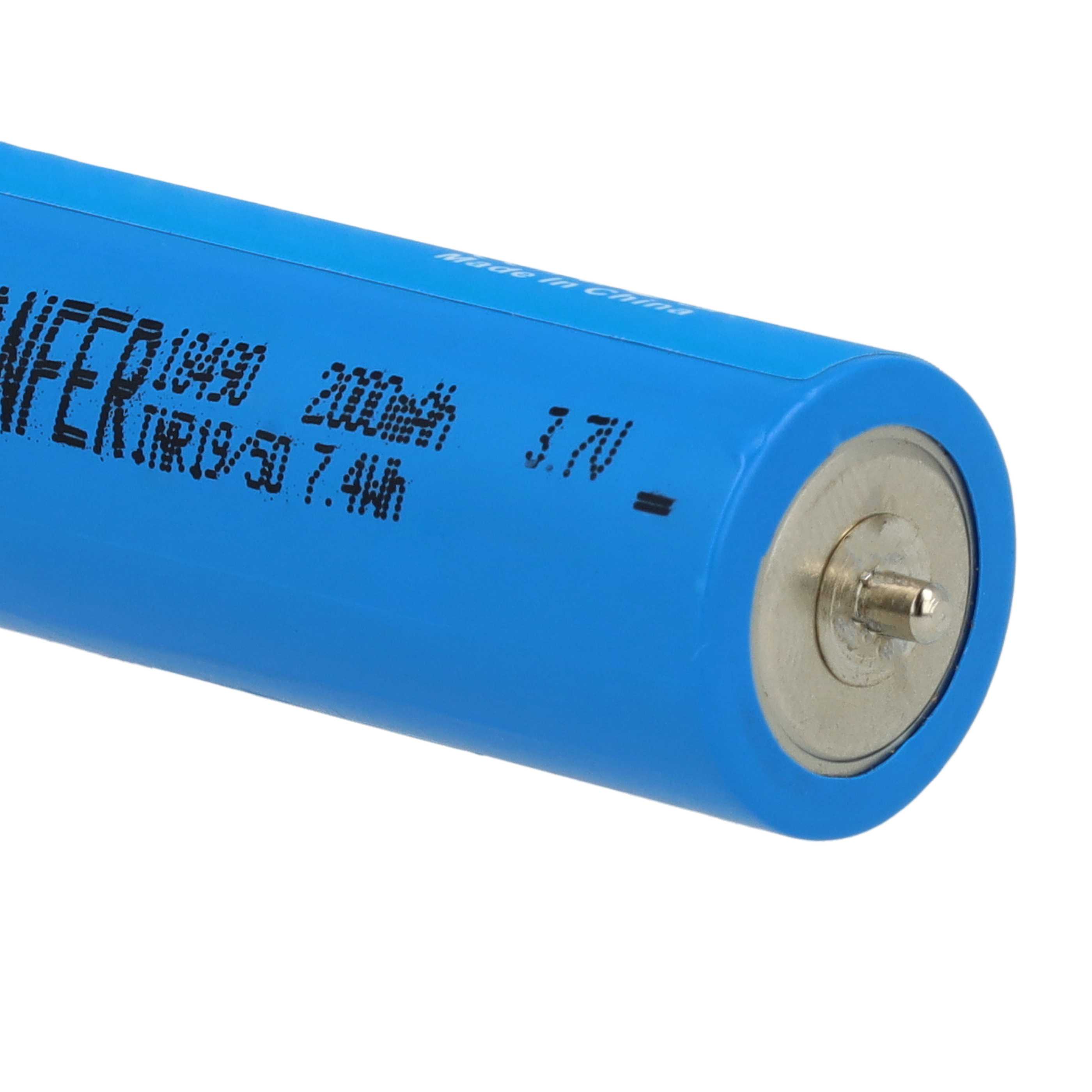 2x Batteria sostituisce Braun 67030924, 6703925, 3018765, 67030925, 67030625, 7030924 - 1900mAh 3,6V Li-Ion