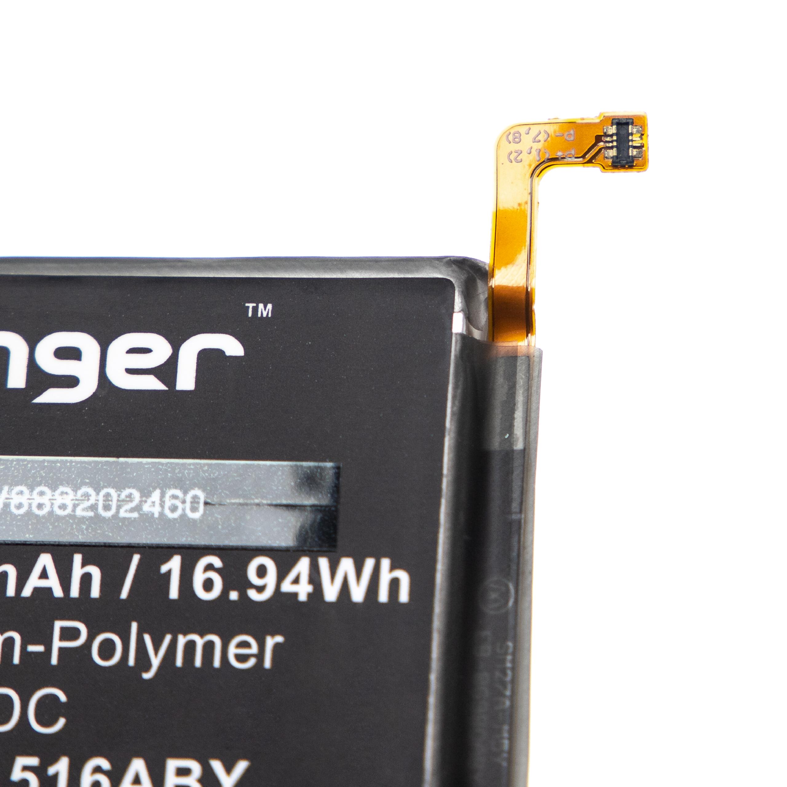 Batterie remplace Samsung EB-BA516ABY, GH82-22889A pour téléphone portable - 4400mAh, 3,85V, Li-polymère