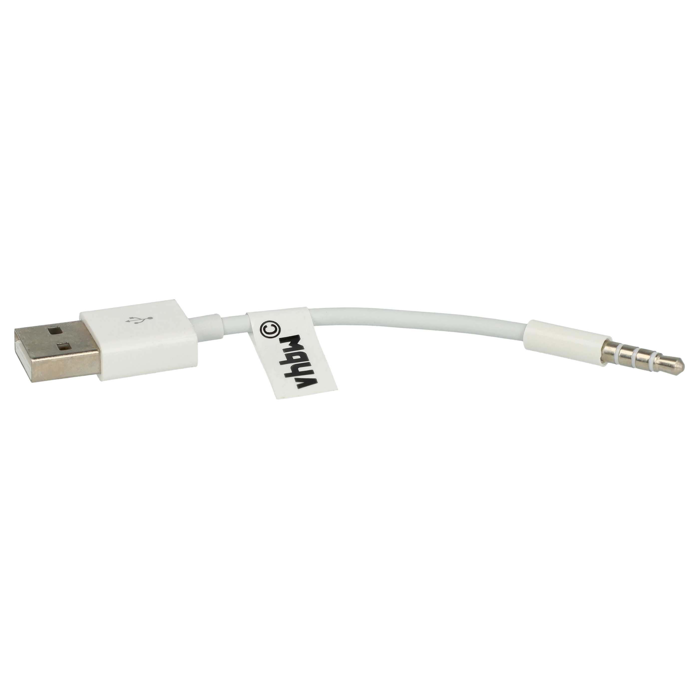USB Data Cable Charging Cable suitable for Dr. Dre / Apple IPod Shuffle etc., 10 cm