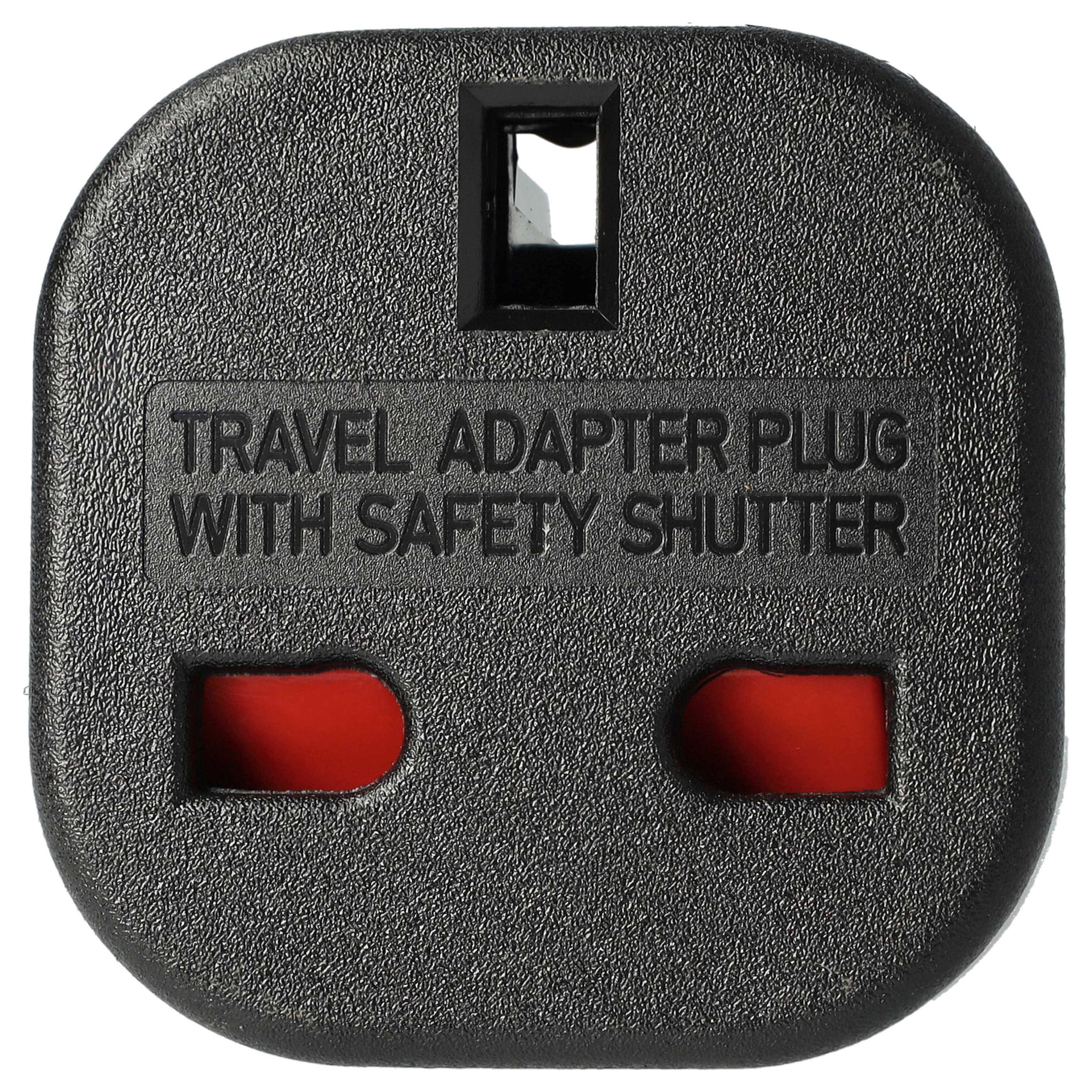 Travel Plug Adapter (EU plug to UK socket) - 250 V / 16 A