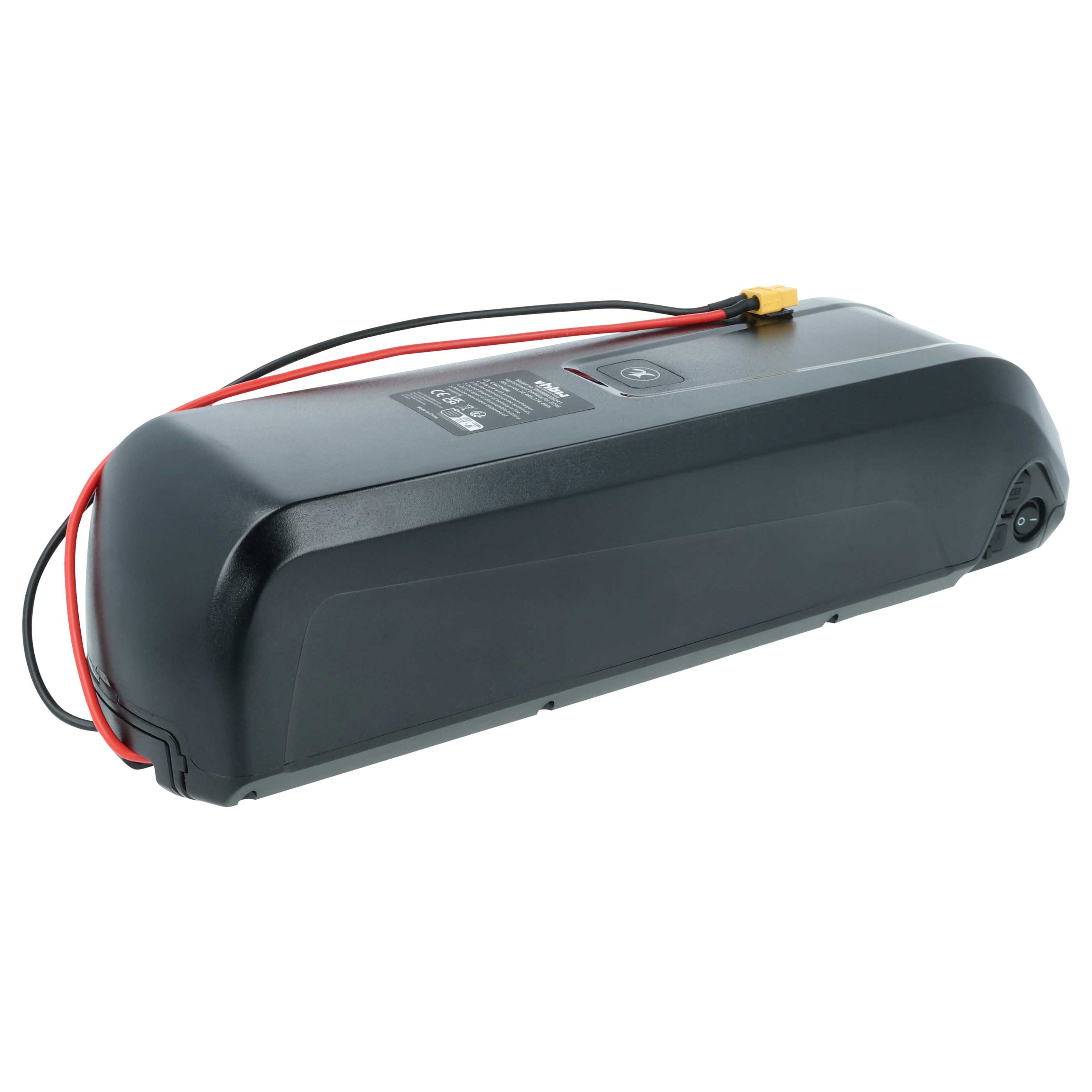 Batteria sostituisce Downtube ZZ98, ZZ9810 per e-bike - 10,4Ah 36V Li-Ion nero