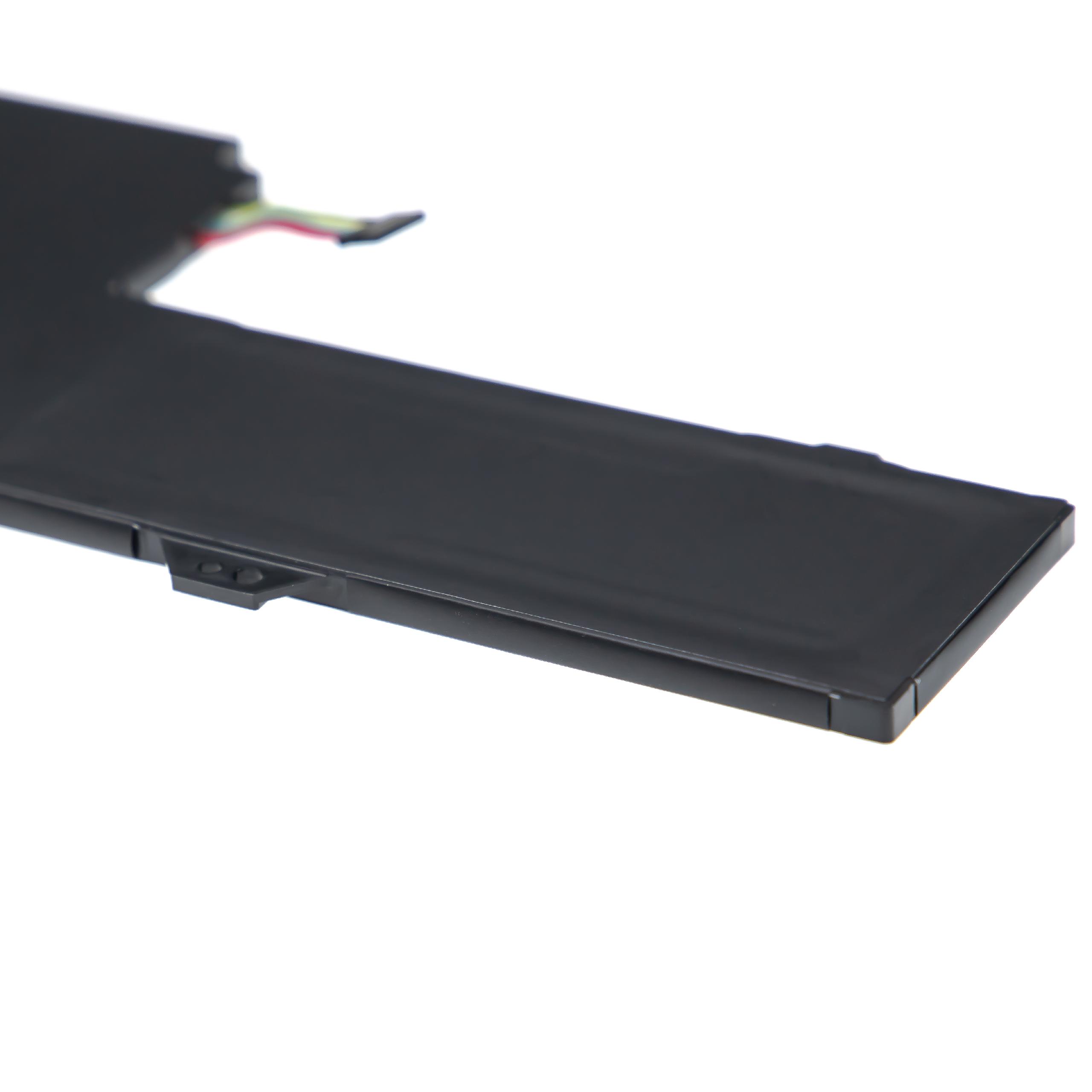 Batterie remplace Lenovo L17L3P61, L17C3P61 pour ordinateur portable - 3100mAh 11,52V Li-polymère, noir