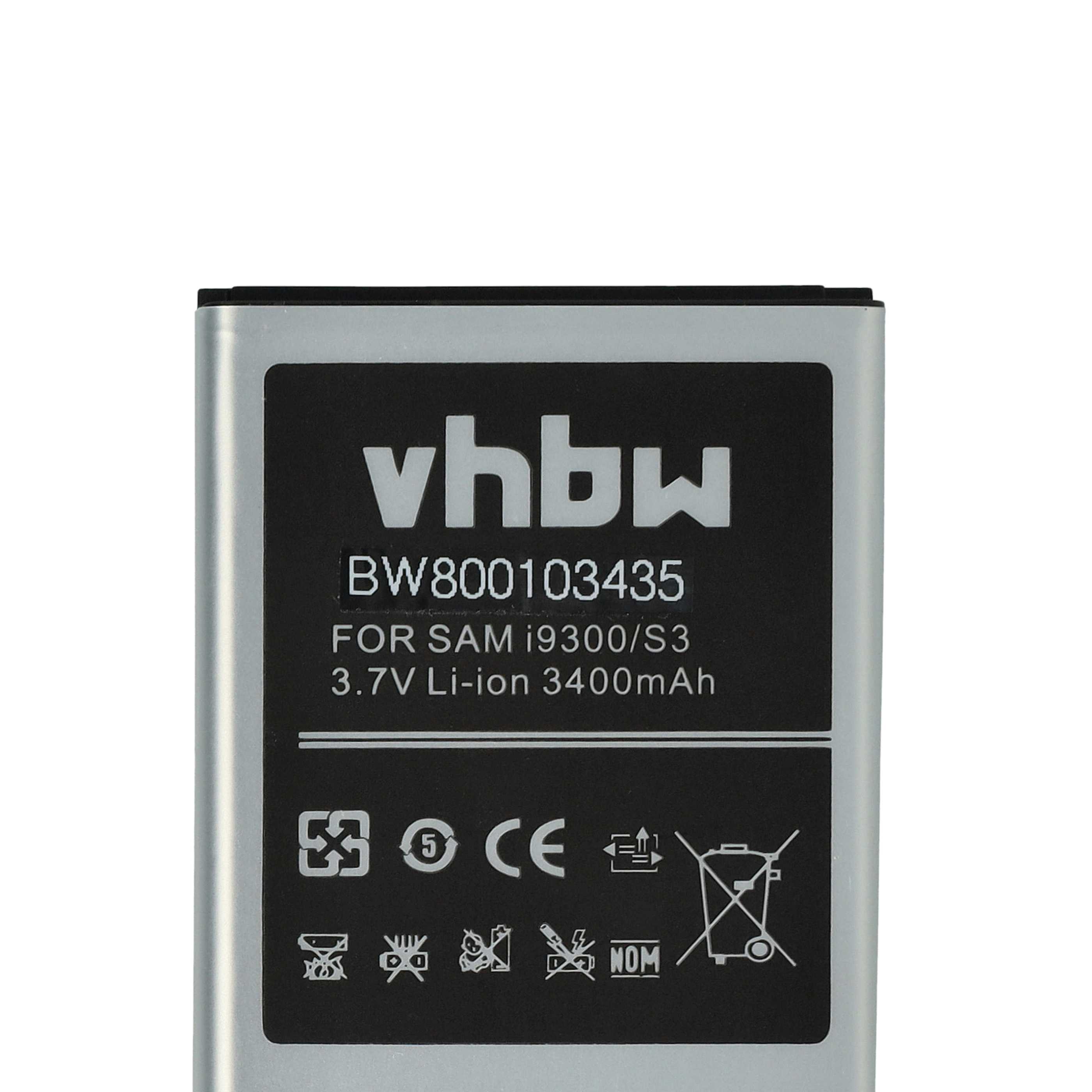 Akku als Ersatz für Samsung EB-L1G6LLU - 3400mAh 3,7V Li-Ion + Gehäuserückdeckel