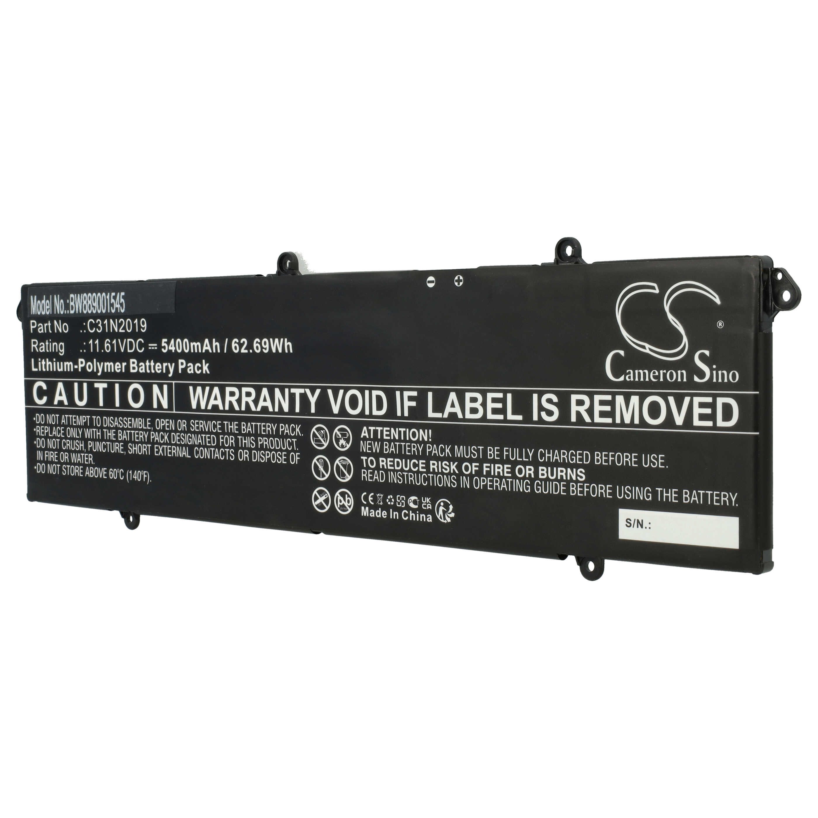 Akumulator do laptopa ASUS Vivobook Pro 14, Pro 15 - 5400 mAh 11,61 V LiPo