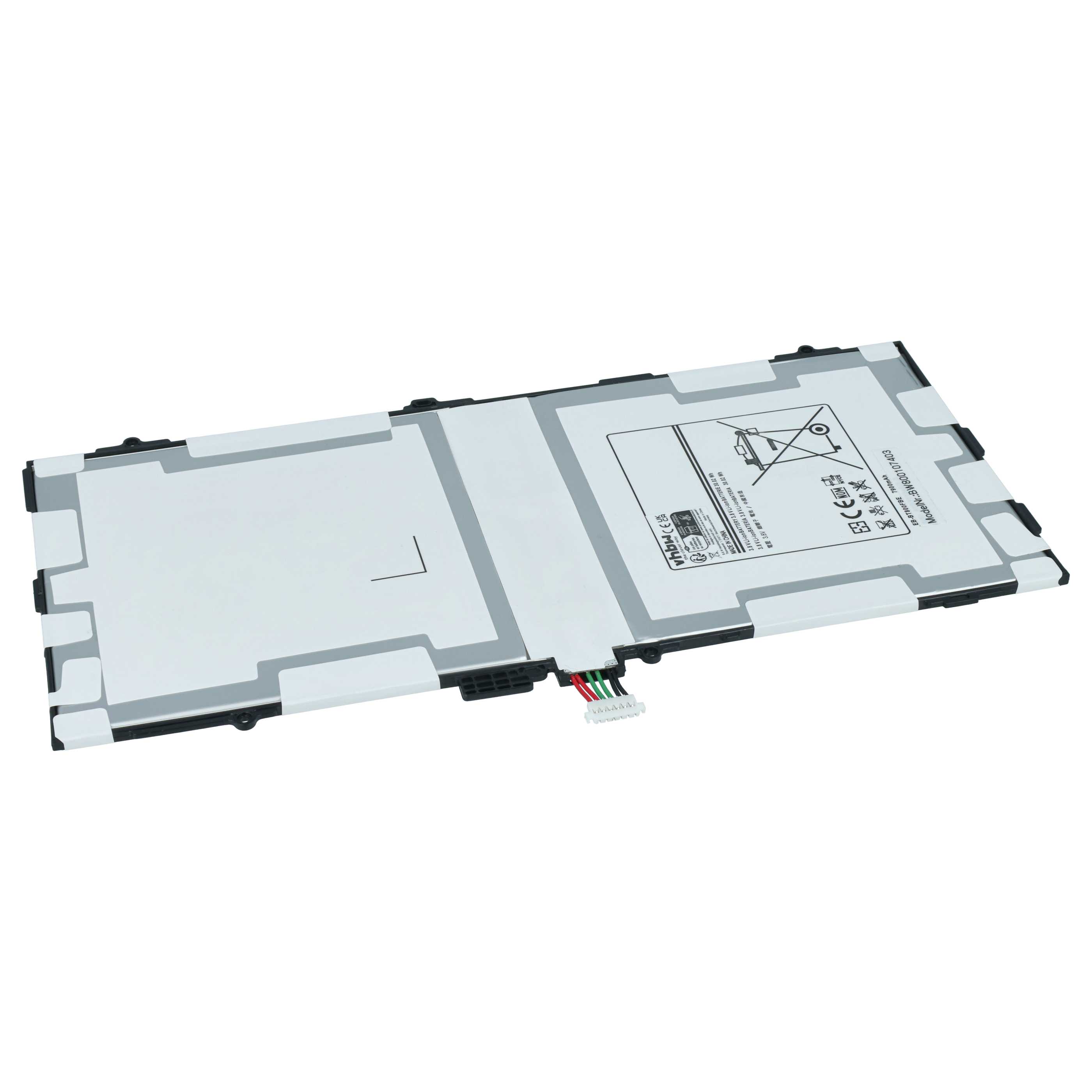 Batteria per tablet sostituisce Samsung EB-BT800FBC, EB-BT800FBE - 7900mAh 3,8V Li-Poly