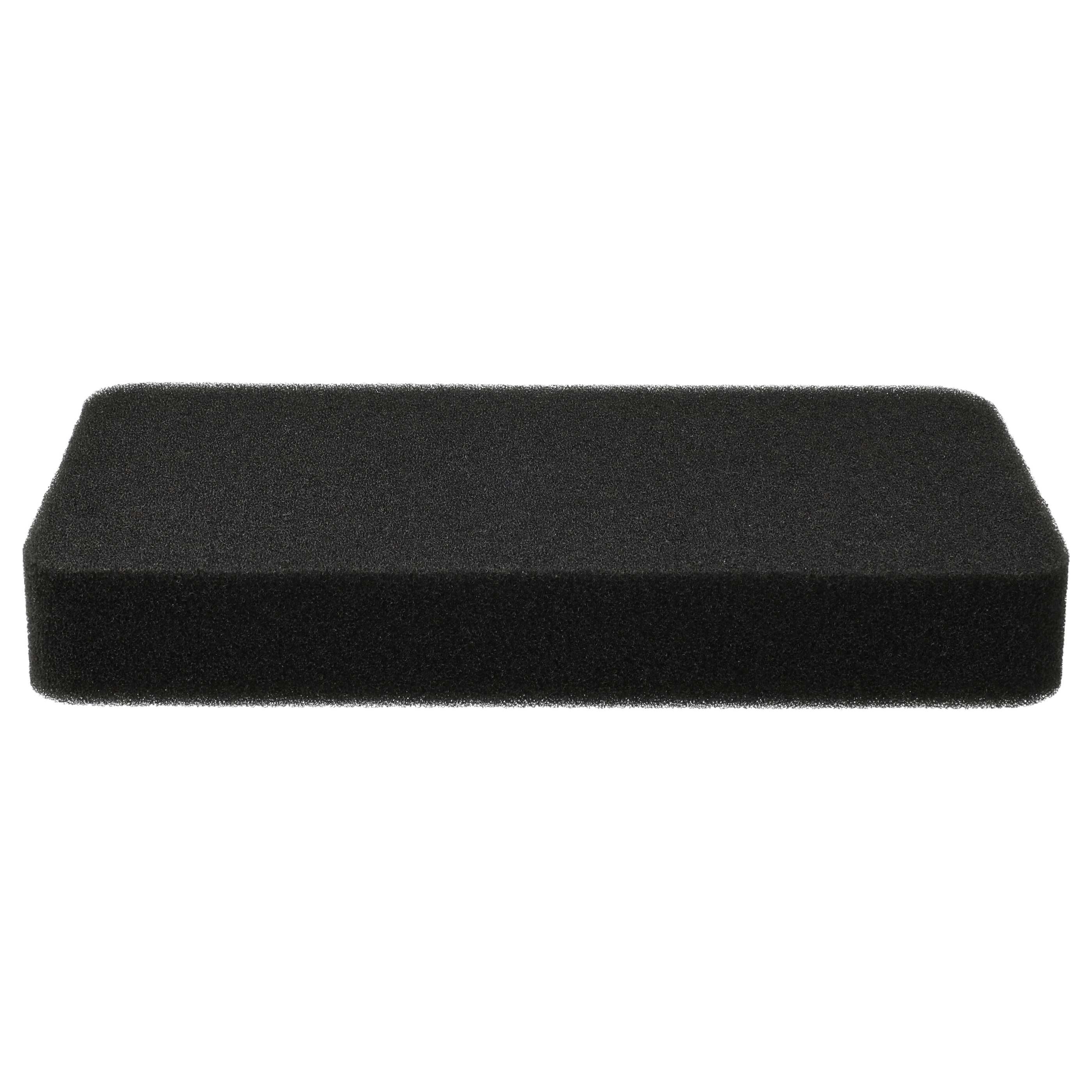 3x Filterfoam filter replaces Rowenta RS-RT3184 for Rowenta Vacuum Cleaner